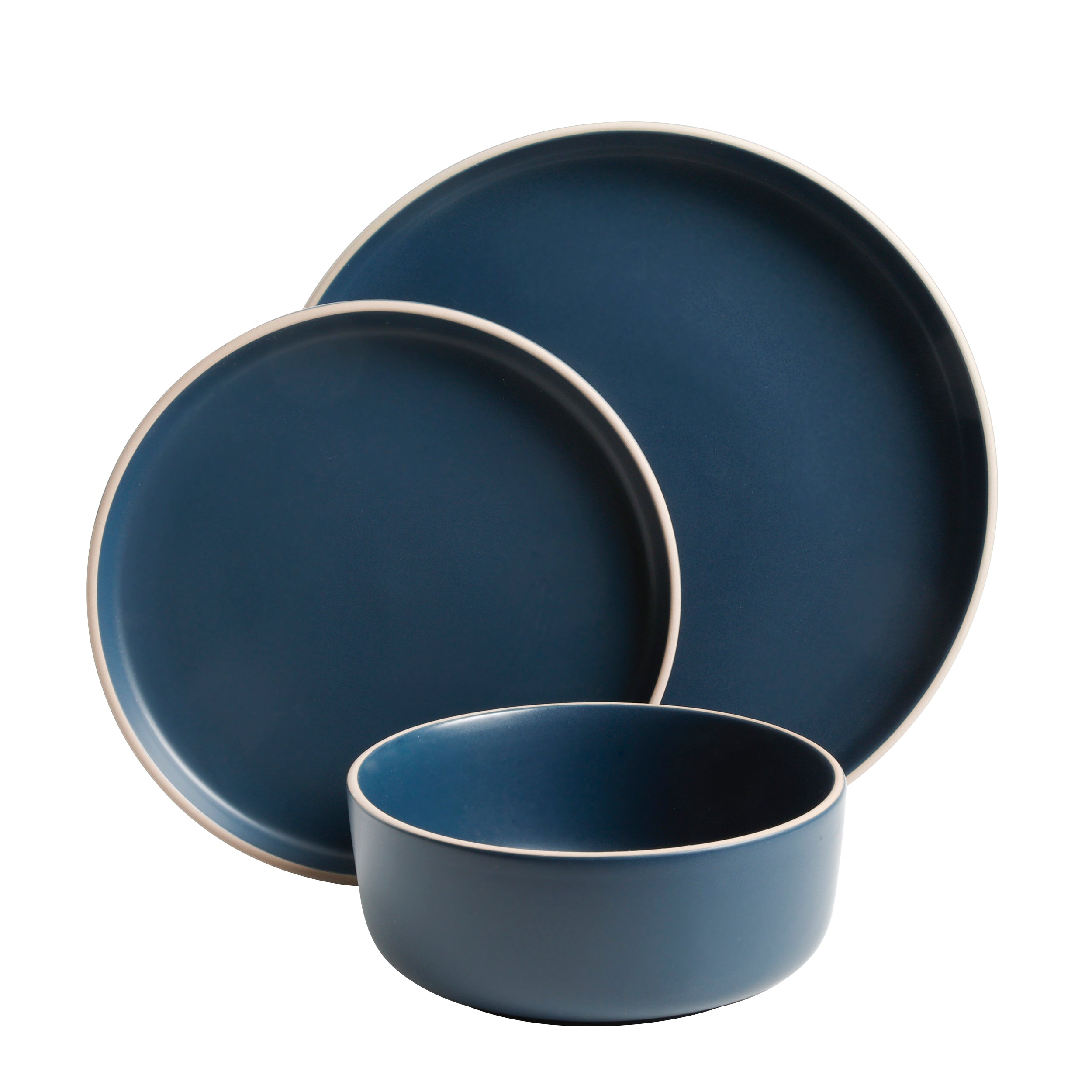 Gibson Home Zuma 18-Piece Stoneware Dinnerware Set - Image 6