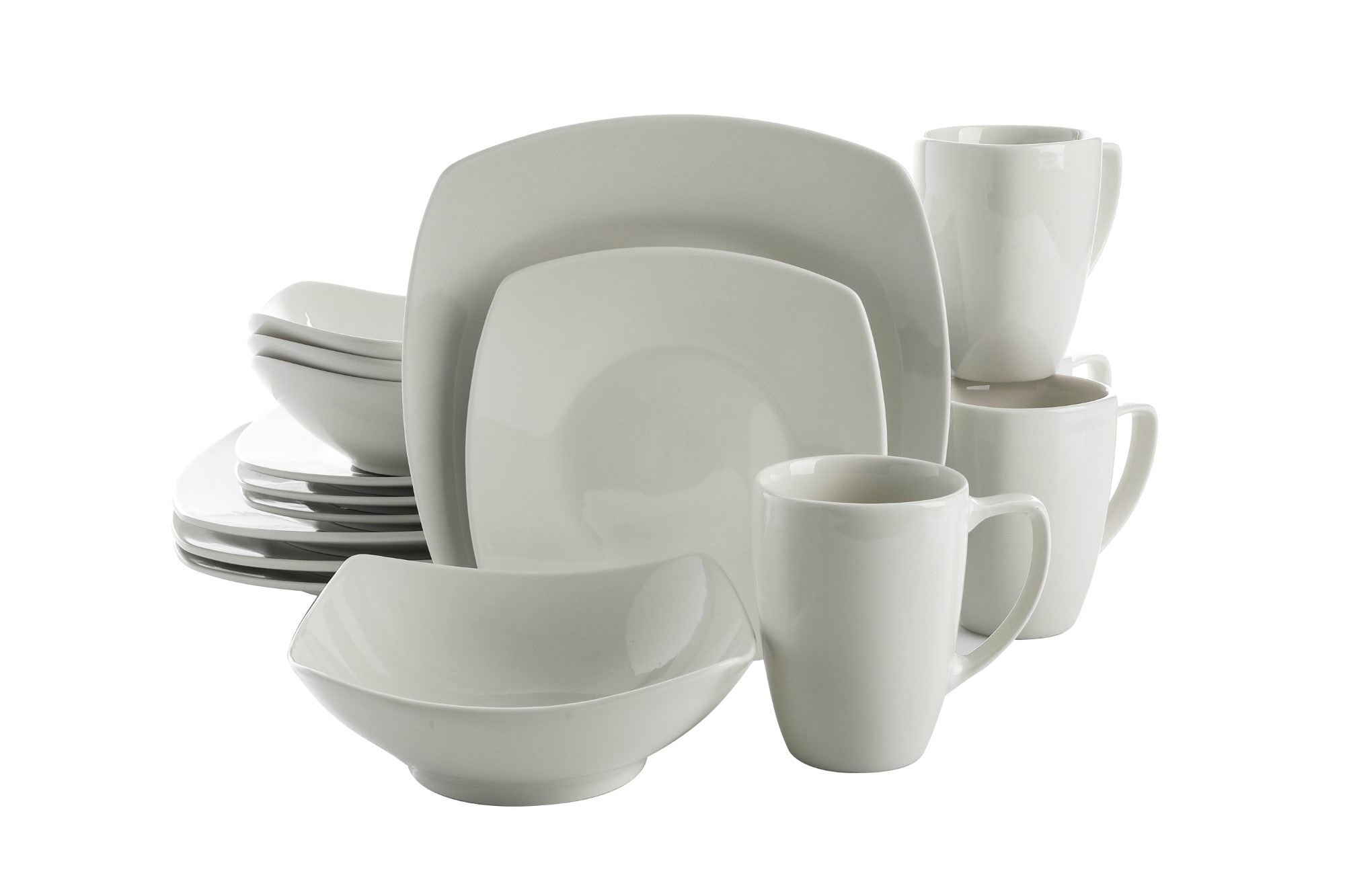 Gibson Home Zen Buffet 39-Piece Porcelain Expanded Dinnerware Set - Image 4