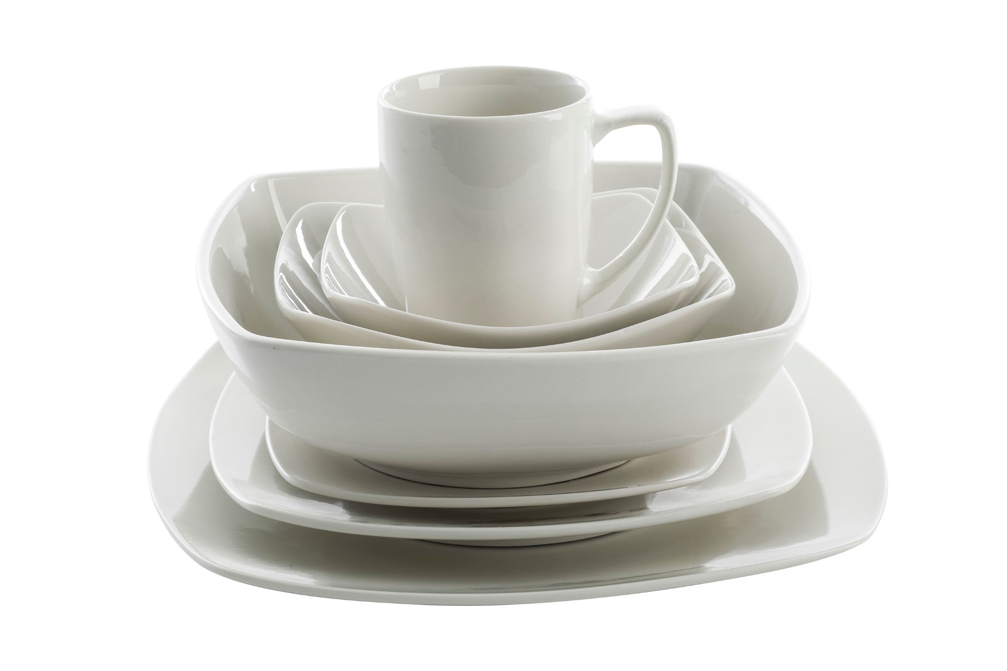 Gibson Home Zen Buffet 39-Piece Porcelain Expanded Dinnerware Set - Image 5