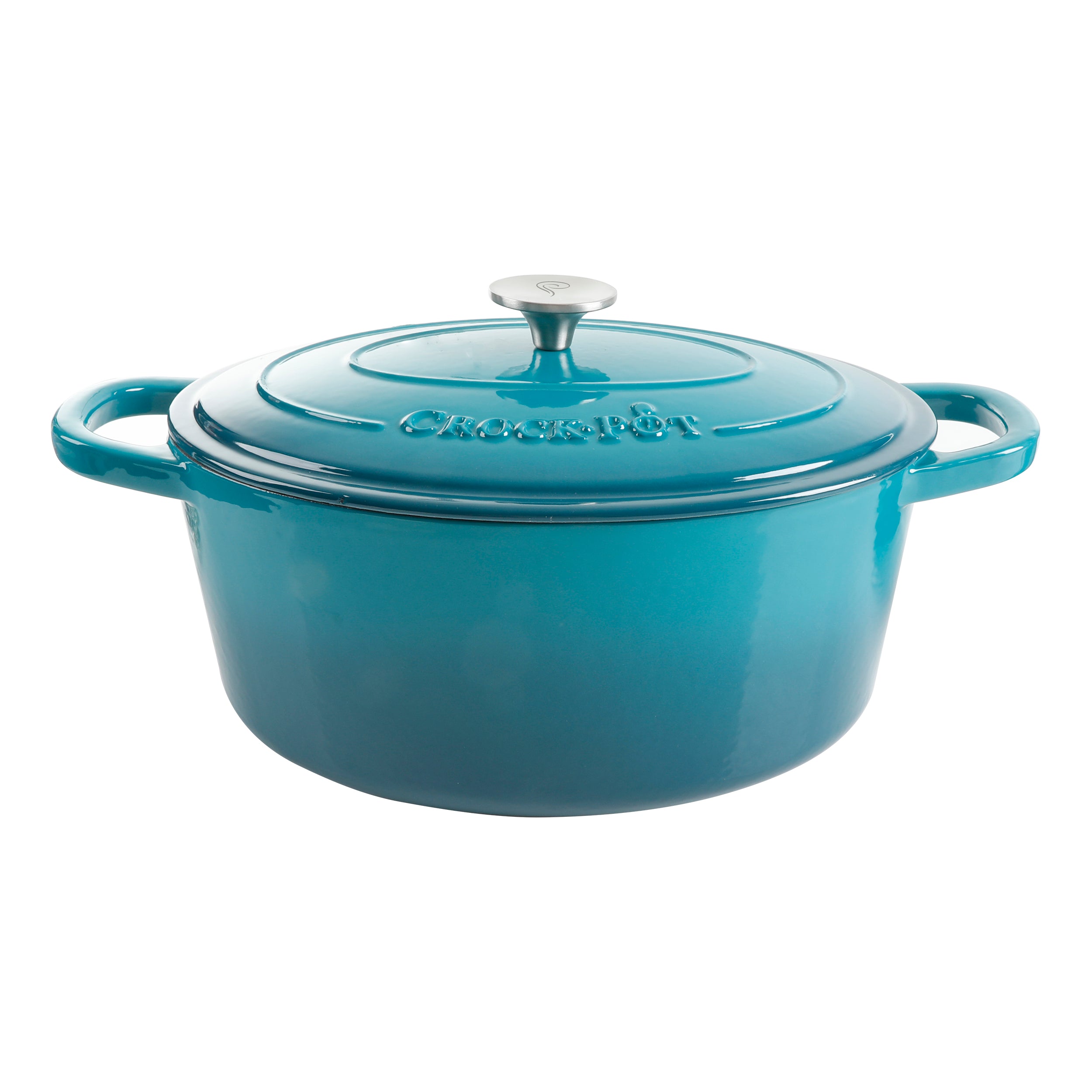 Crock Pot Artisan 7-Quart Oval Enameled Cast Iron Dutch Oven - Image 2
