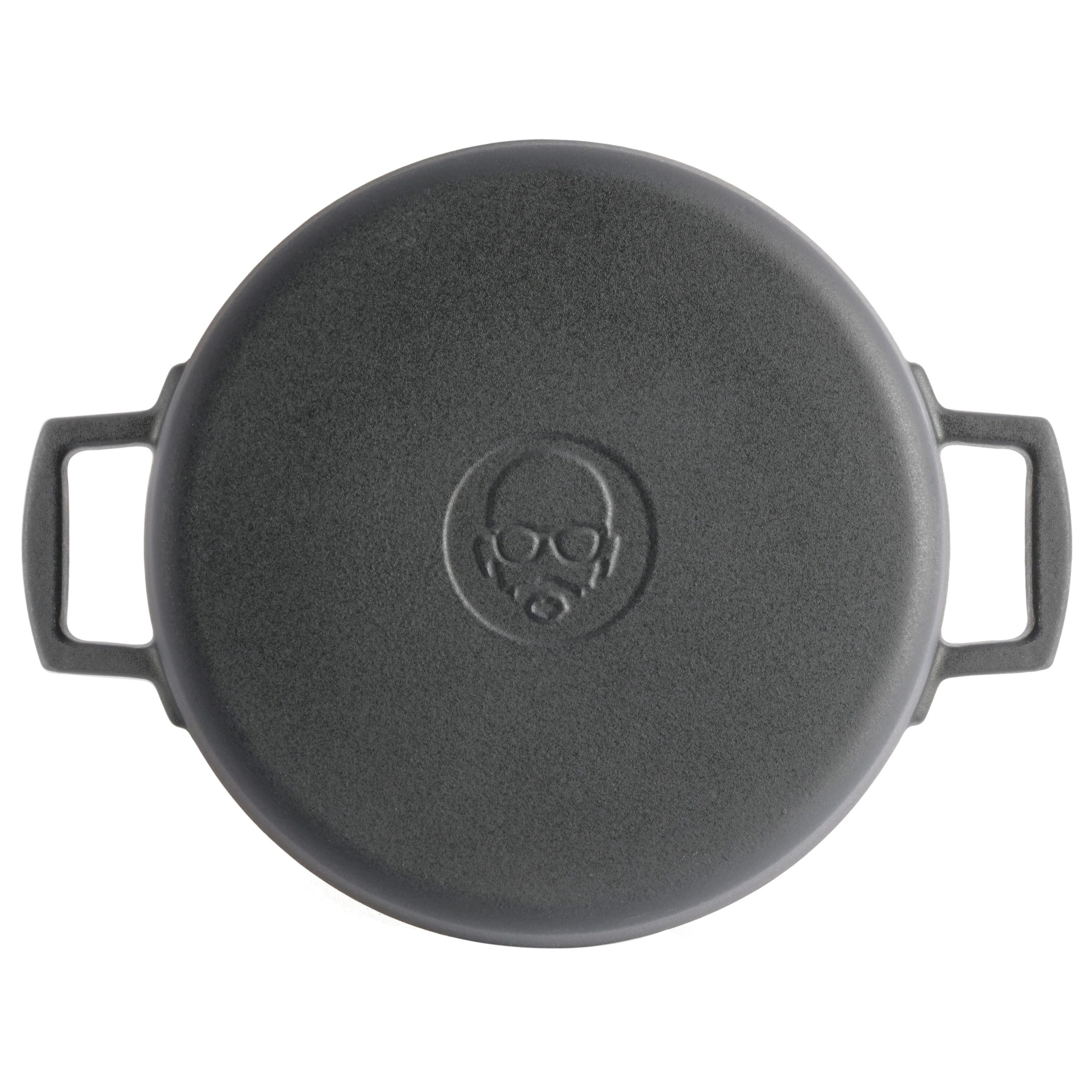 Babish 6-Quart Round Matte Enamel Cast Iron Dutch Oven Pot With Lid - Image 7