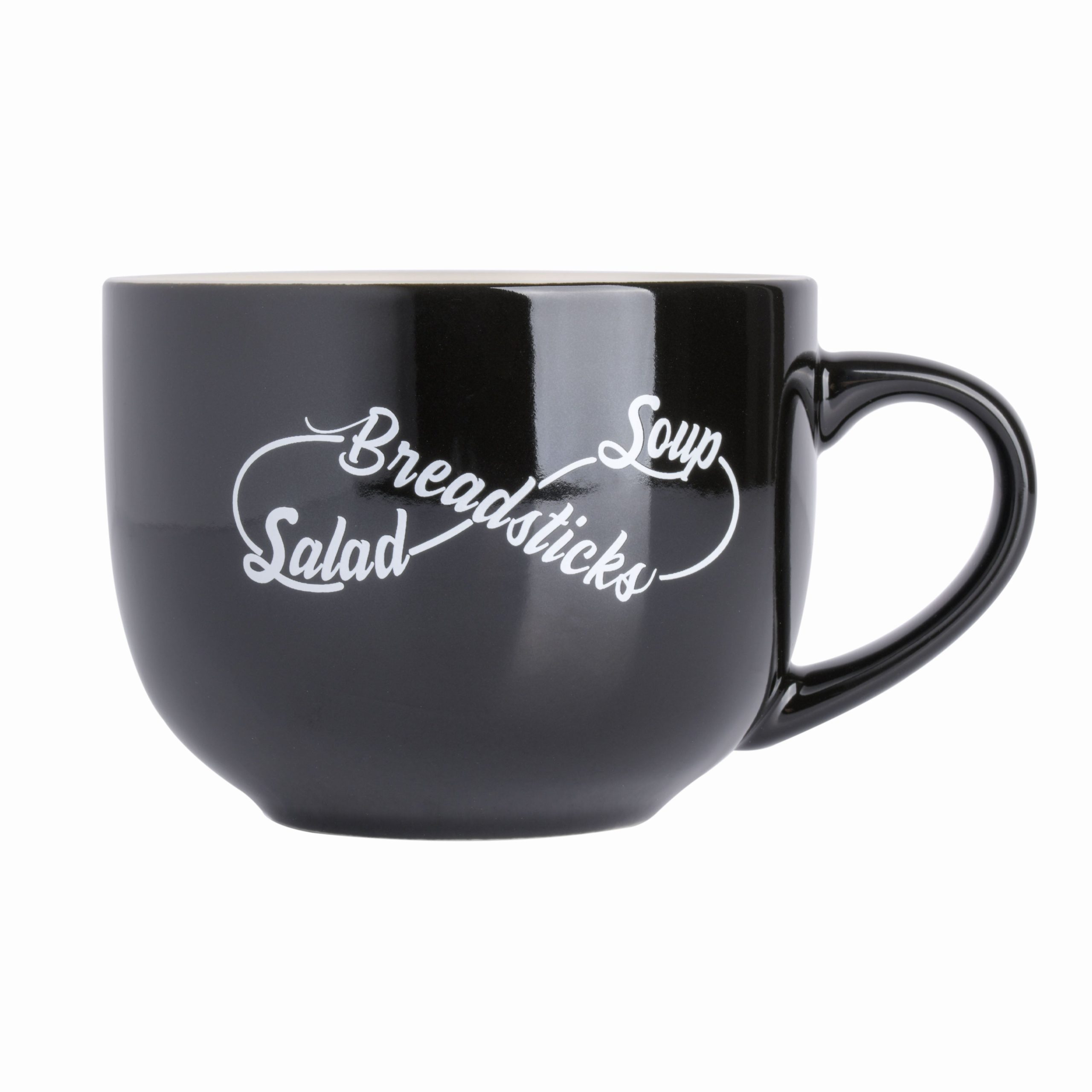 Babish Breadstick Soup and Salad Latte Tattoo Mug, 17oz - Image 3