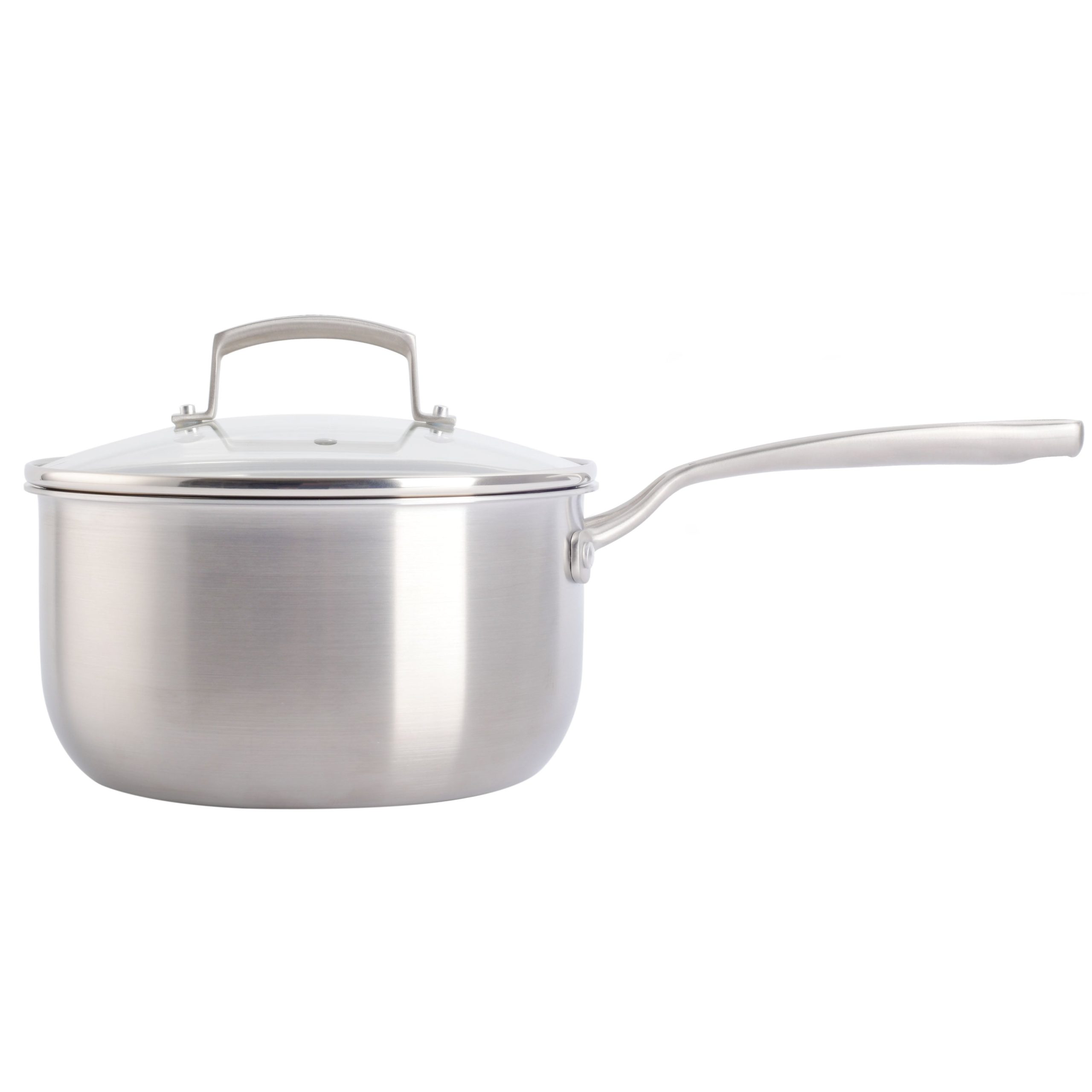 Babish Stainless Steel 3.5qt Triply Professional Grade Sauce Pan - Image 4