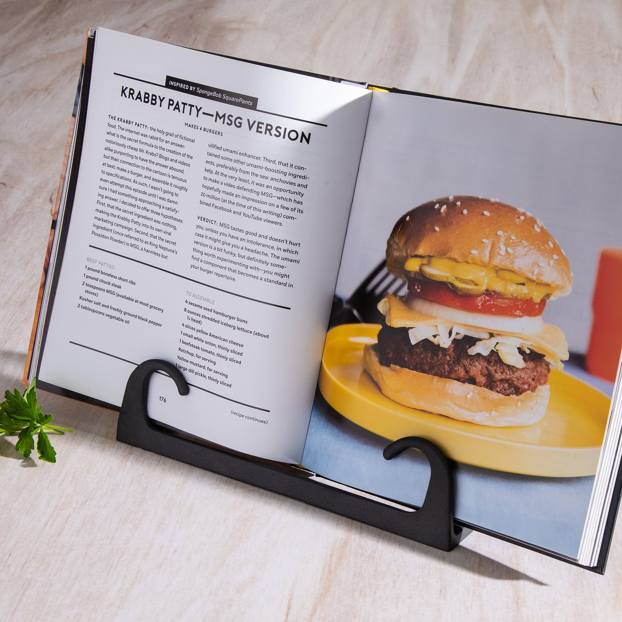 Babish Cast Iron Cookbook Holder - Image 6