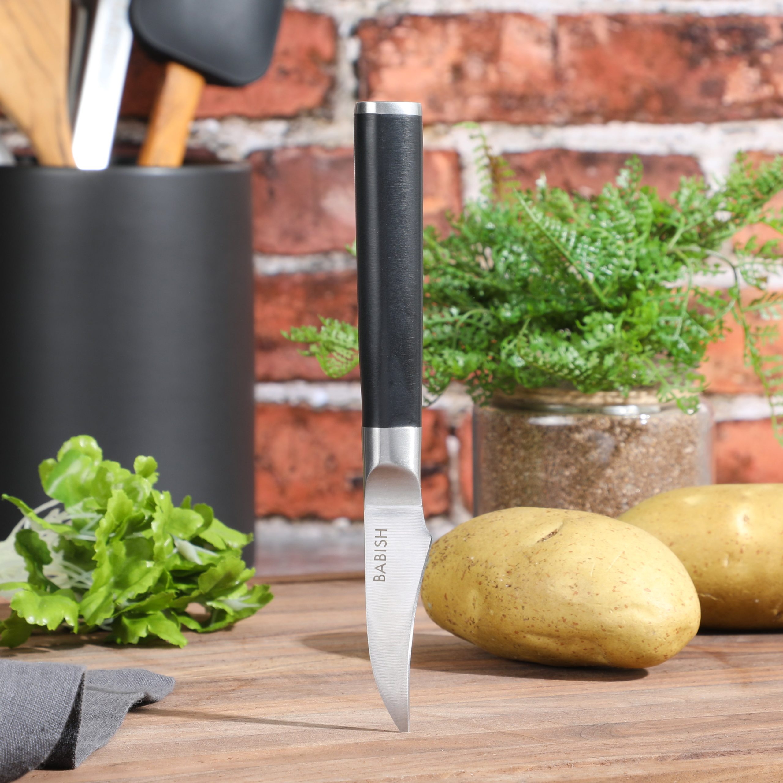 Babish High-Carbon 1.4116 German Steel 2.5" Bird's Beak Knife - Image 2