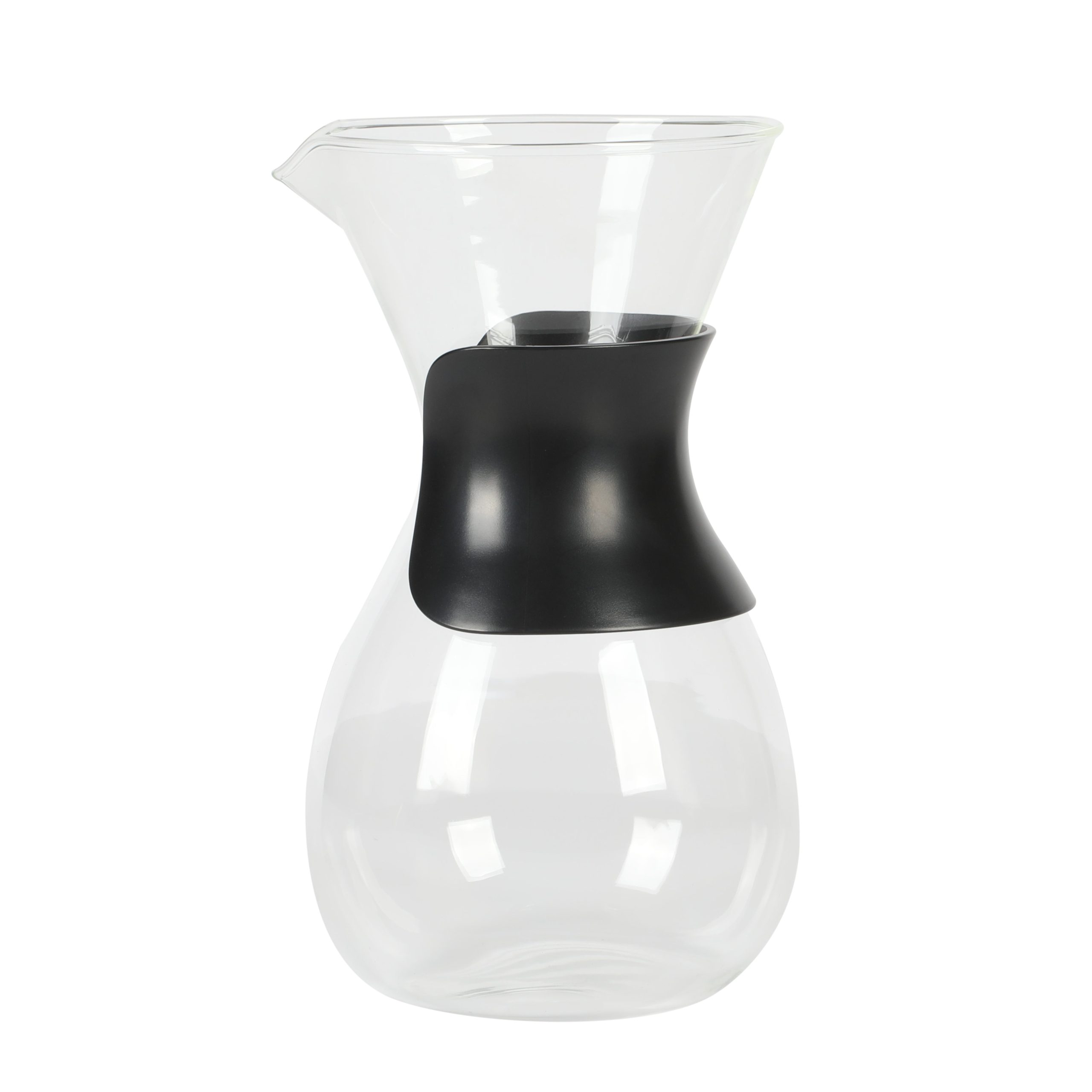 Mr. Coffee Verduzco 3-Piece 34oz Borosilicate Glass Pour Over w/ Hand Guard - Image 4