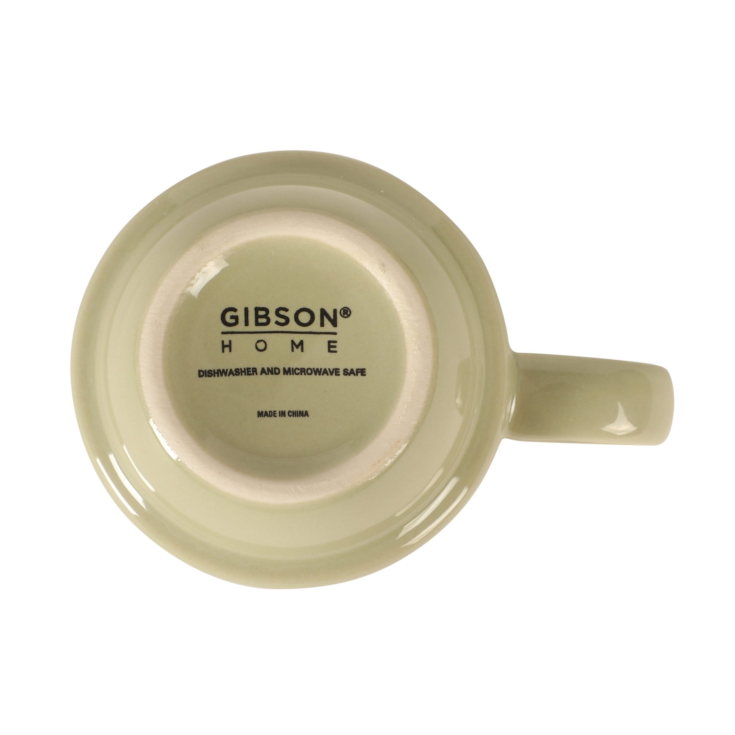 Gibson Home Brew Harmony 13 Piece Espresso Cup Set with Metal Rack, Stoneware Espresso Cups & Saucers, Solid Color Stackable Coffee Set, Café Style, Dishwasher & Microwave Safe - Image 8