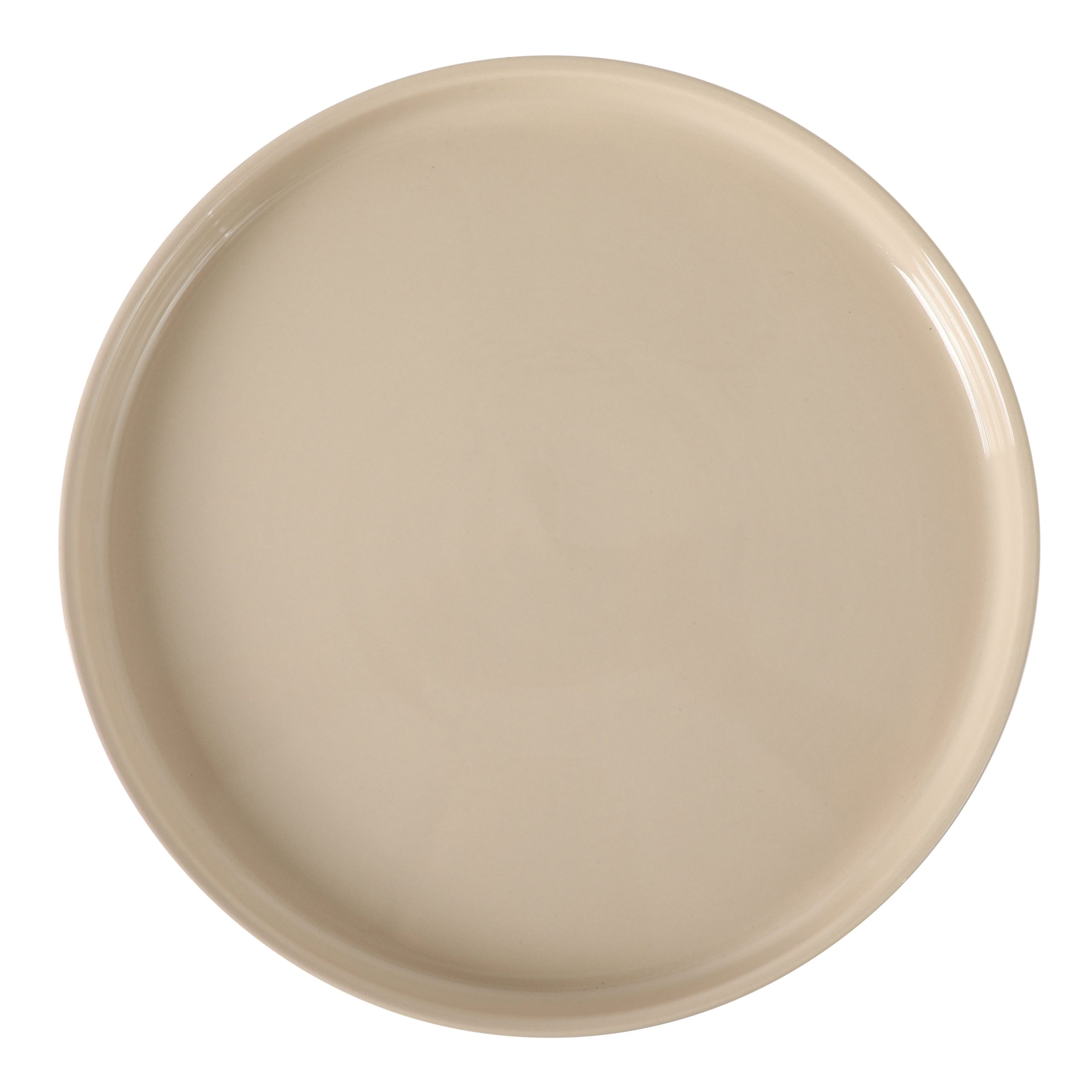 Gibson Elite 10.7-Inch Stoneware Cake Stand with Acacia Wood Base – Taupe Round Dessert Display Stand for Cakes, Cupcakes & Party Entertaining - Image 7