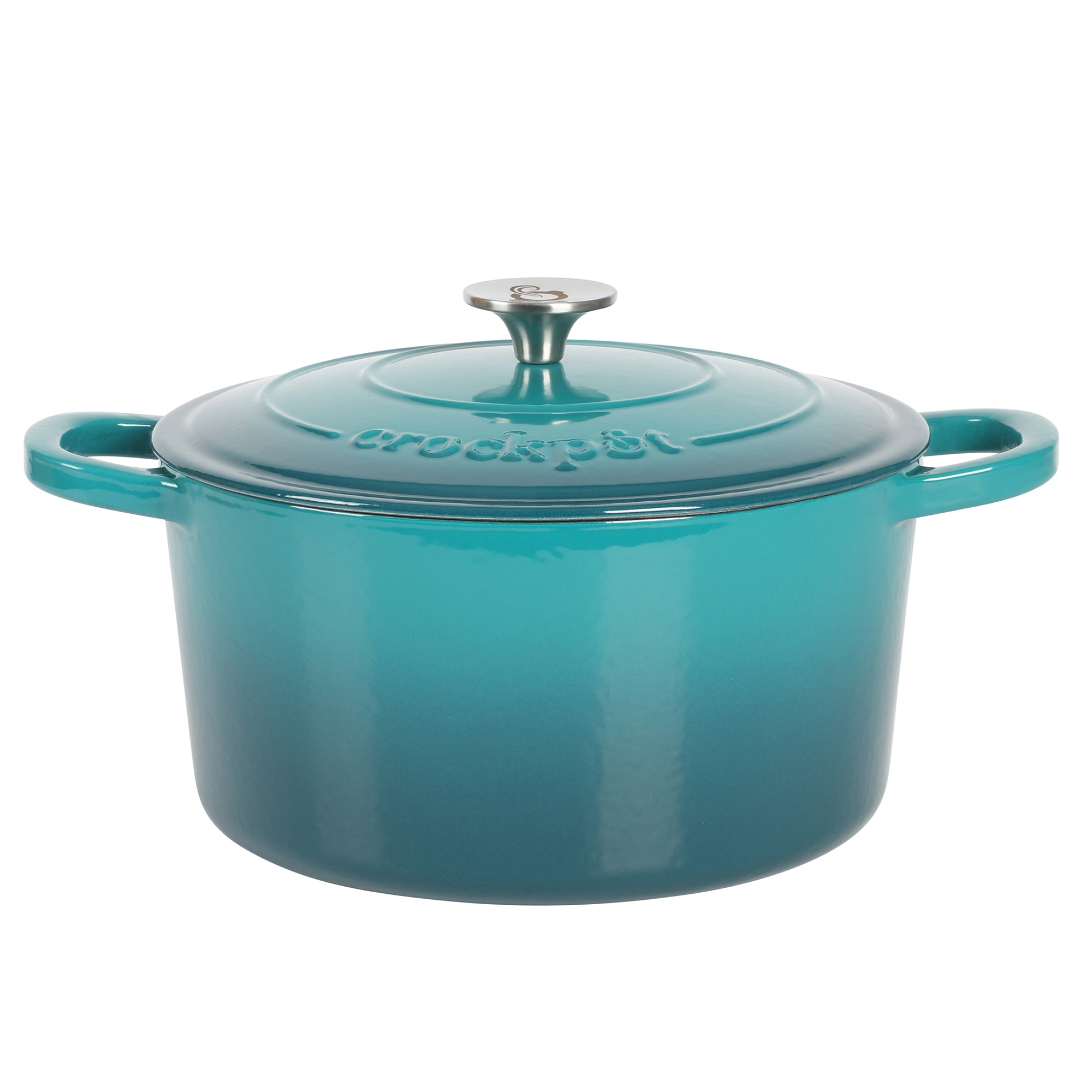 Crock Pot Artisan 7-Quart Round Enameled Cast Iron Dutch Oven - Image 13