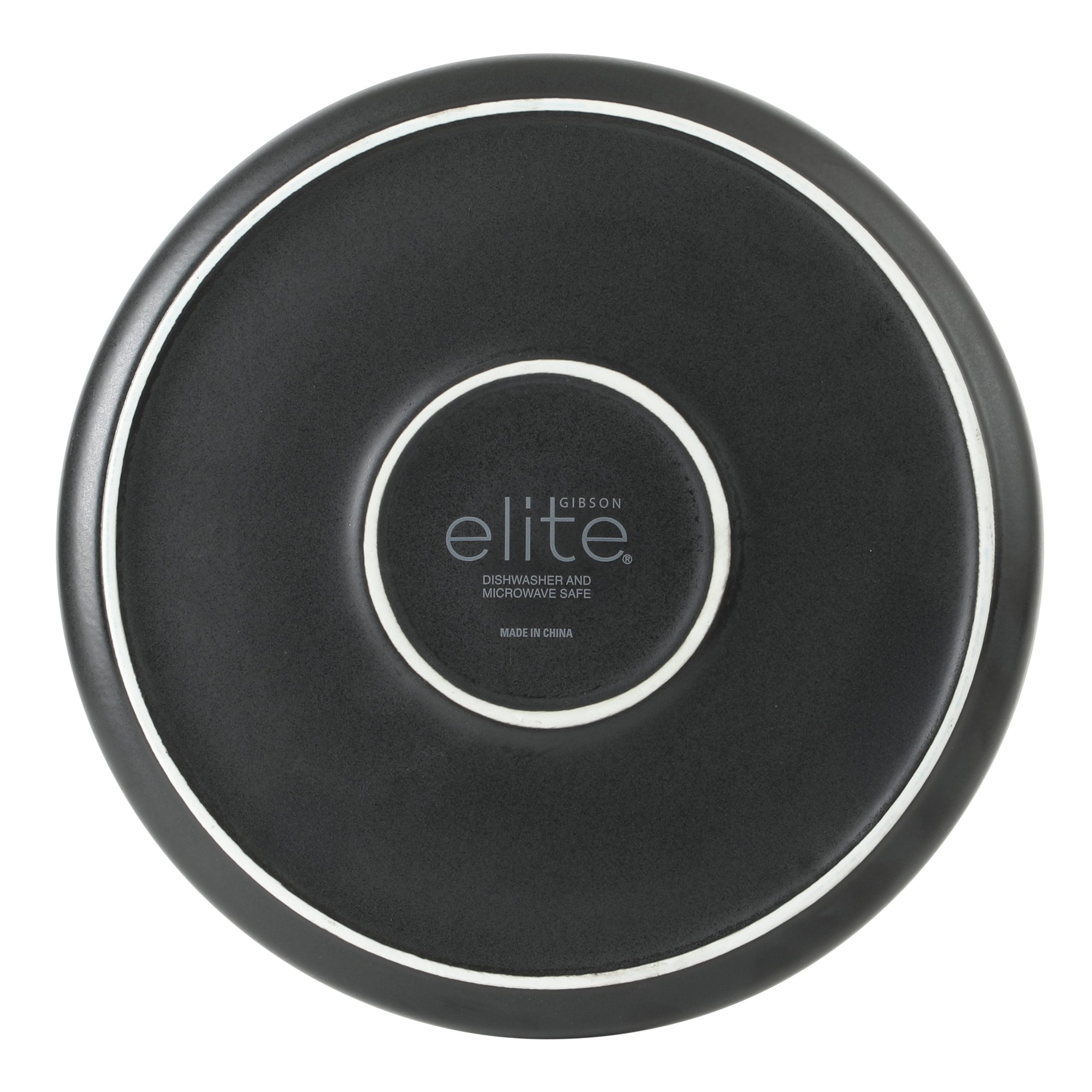 Gibson Elite Chantilly Hill 16-Piece Porcelain Dinnerware Set, Round Plates & Bowls, Multicolor Leaf Design, Microwave & Dishwasher Safe, Service for 4 - Image 10