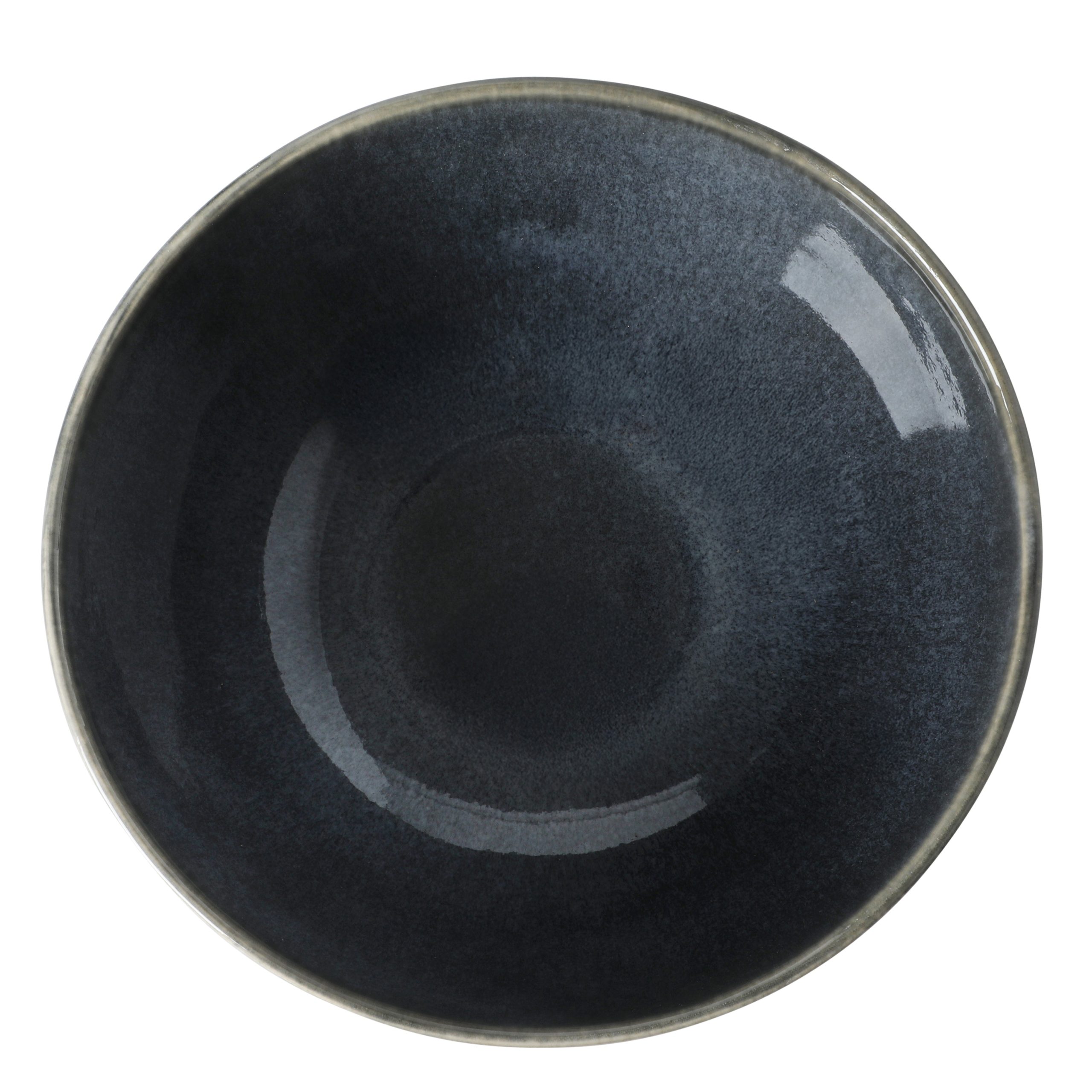 Gibson Elite Sandy Pines 4 Piece Nesting Bowl Set, 4”, 5.5”, 7” & 9” Round Stoneware Bowls, Reactive Glaze Finish, Mixing, Prep & Serving Bowls, Microwave & Dishwasher Safe - Image 7