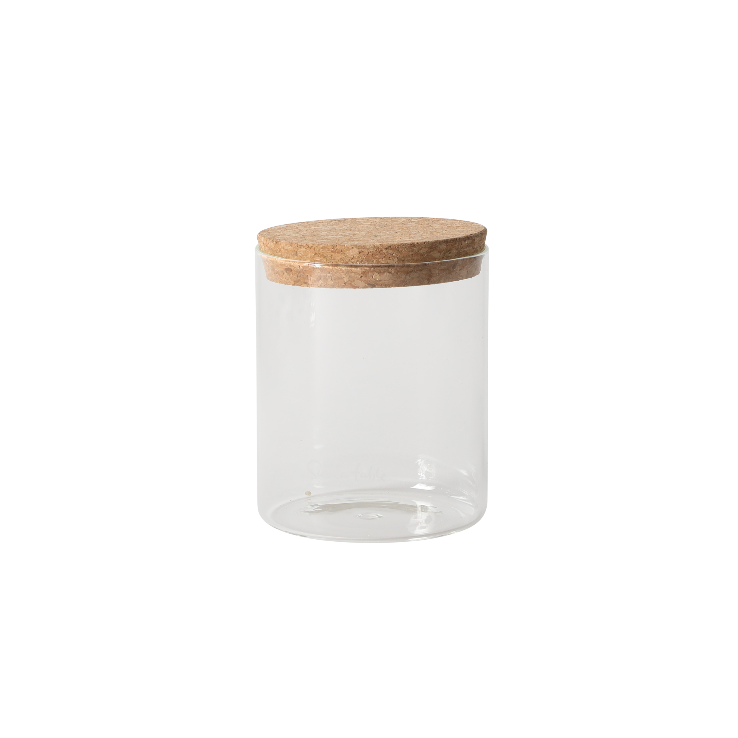 Sur La Table Kitchen Essentials Rue Lumiere 4-Piece Handmade Glass Canister Set with Airtight Cork Lids, Clear – 57 oz, 45 oz, 34 oz & 25 oz, Food Storage Jars, Dishwasher Safe, Pantry Organization - Image 7