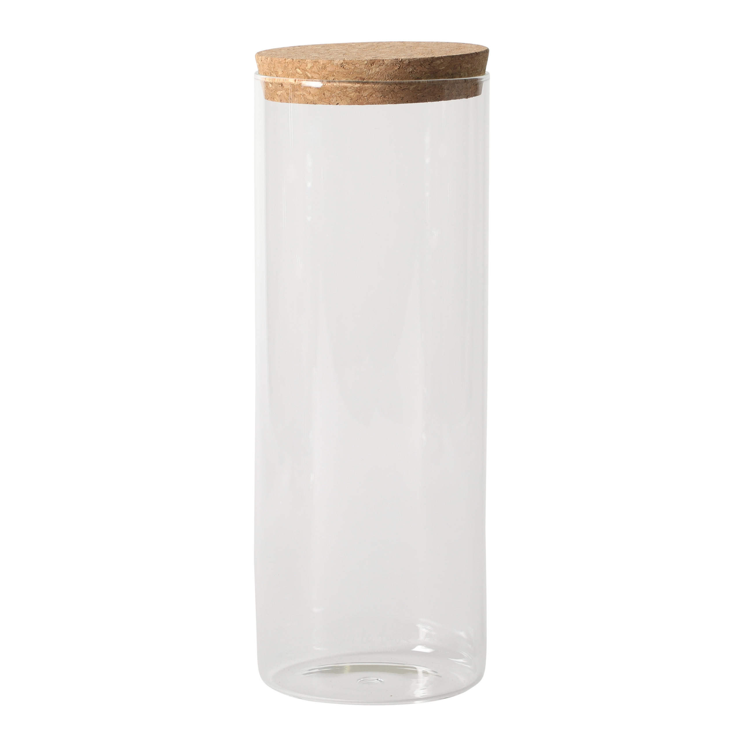 Sur La Table Kitchen Essentials Rue Lumiere 4-Piece Handmade Glass Canister Set with Airtight Cork Lids, Clear – 57 oz, 45 oz, 34 oz & 25 oz, Food Storage Jars, Dishwasher Safe, Pantry Organization - Image 4