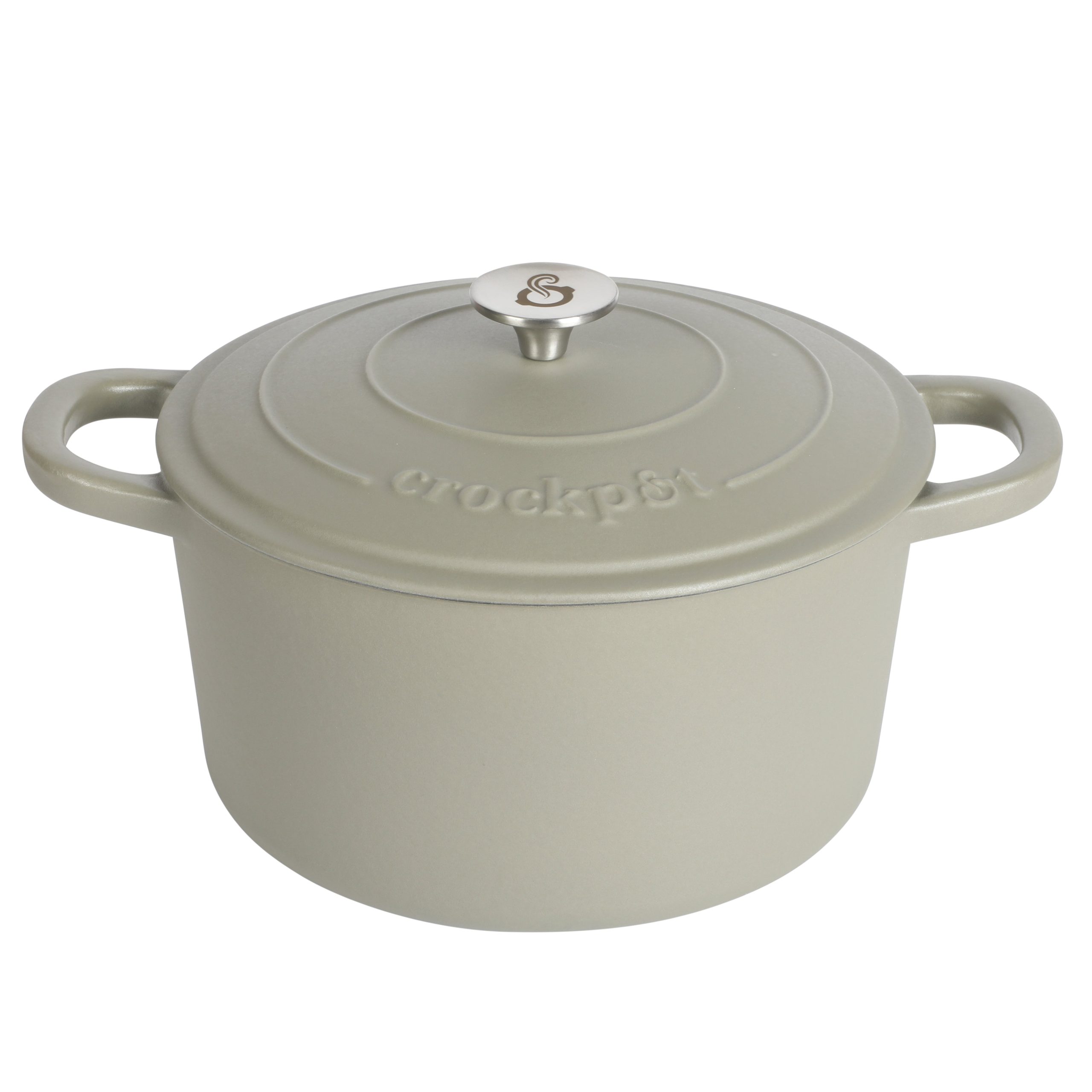 Crock Pot Artisan 7-Quart Round Enameled Cast Iron Dutch Oven - Image 8