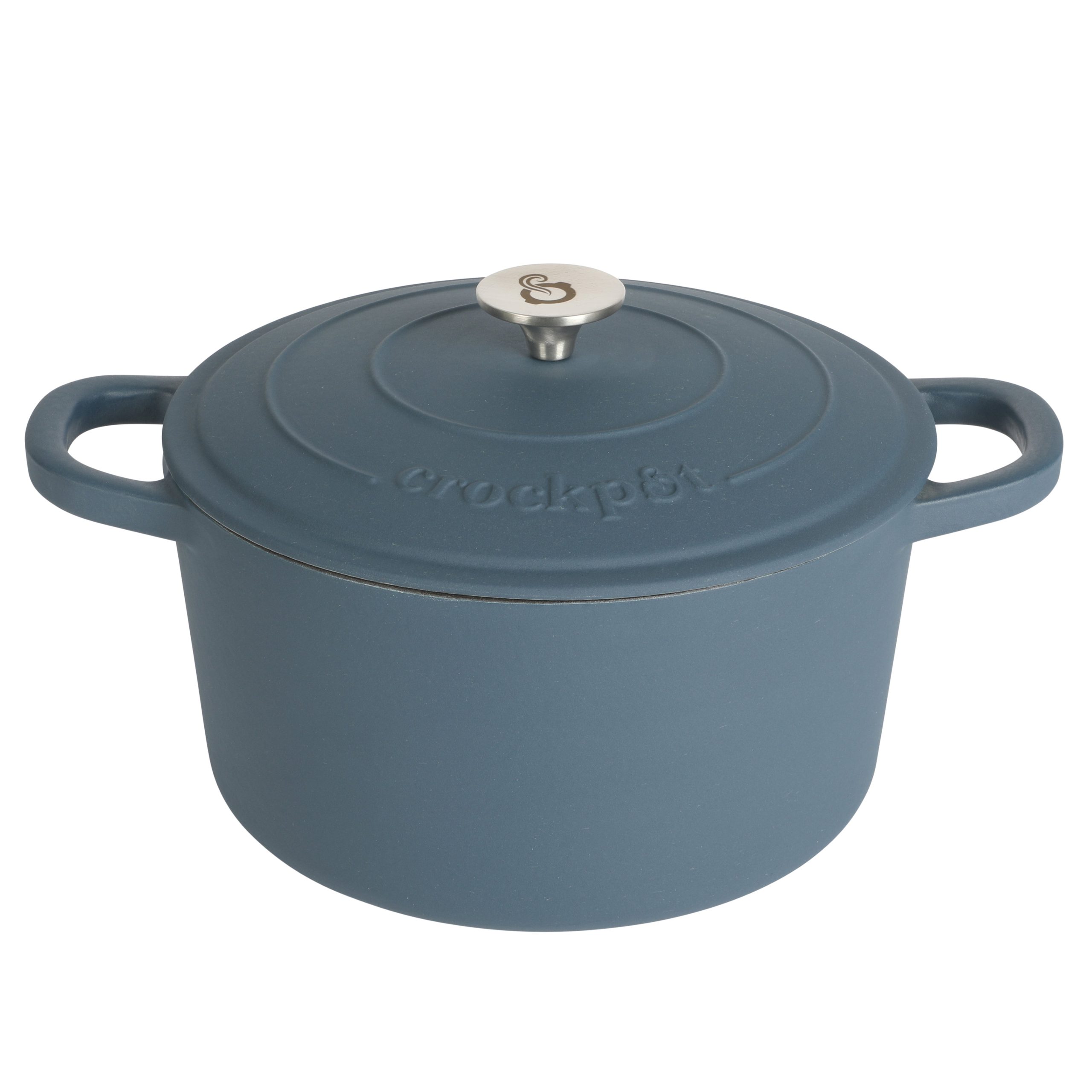 Crock Pot Artisan 7-Quart Round Enameled Cast Iron Dutch Oven - Image 11