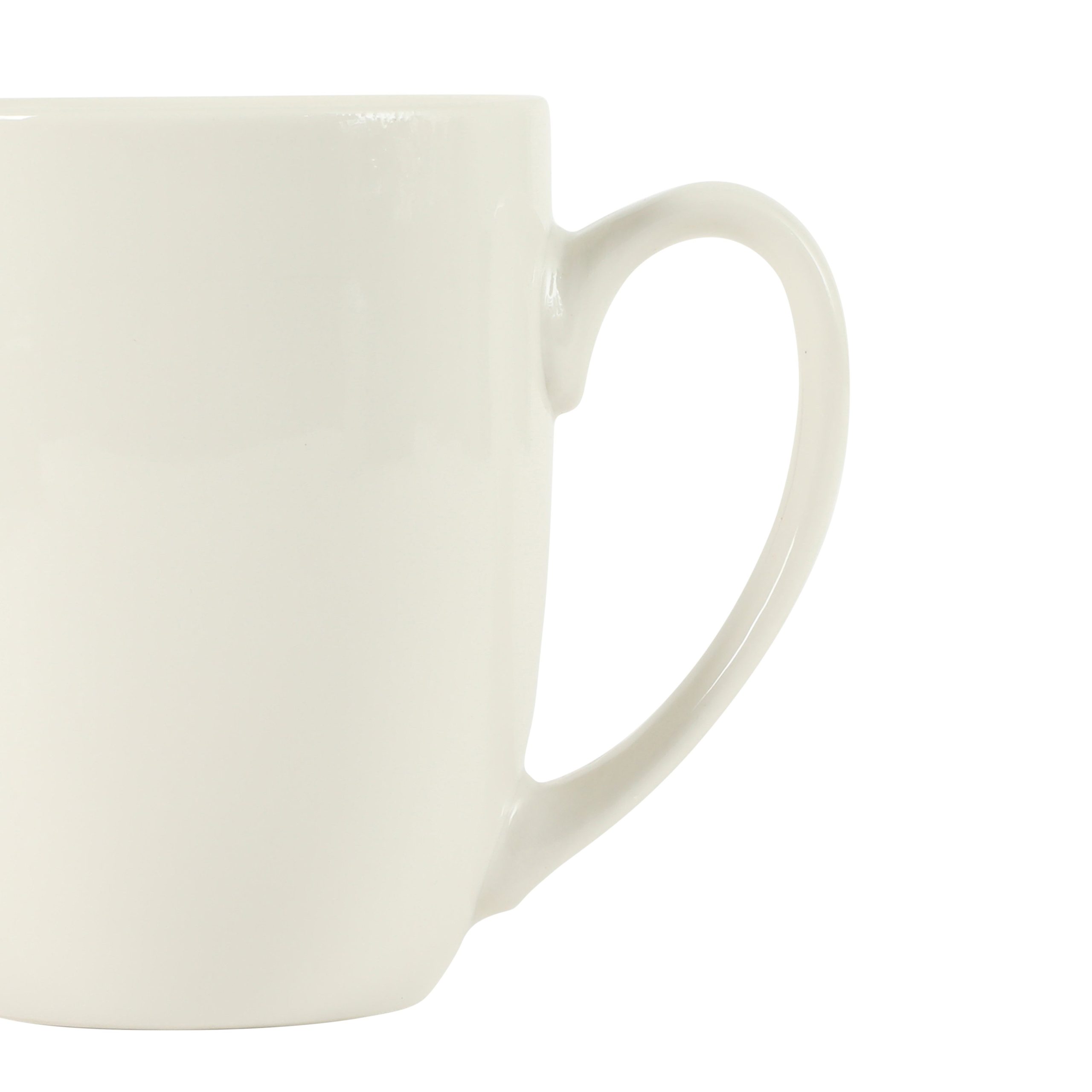 Gibson Home Great Essentials 16 Ounce Porcelain Coffee Mugs - Set of 6 - Cups for Latte, Hot Tea, Cappuccino, Mocha, Espresso, Cocoa - Image 5
