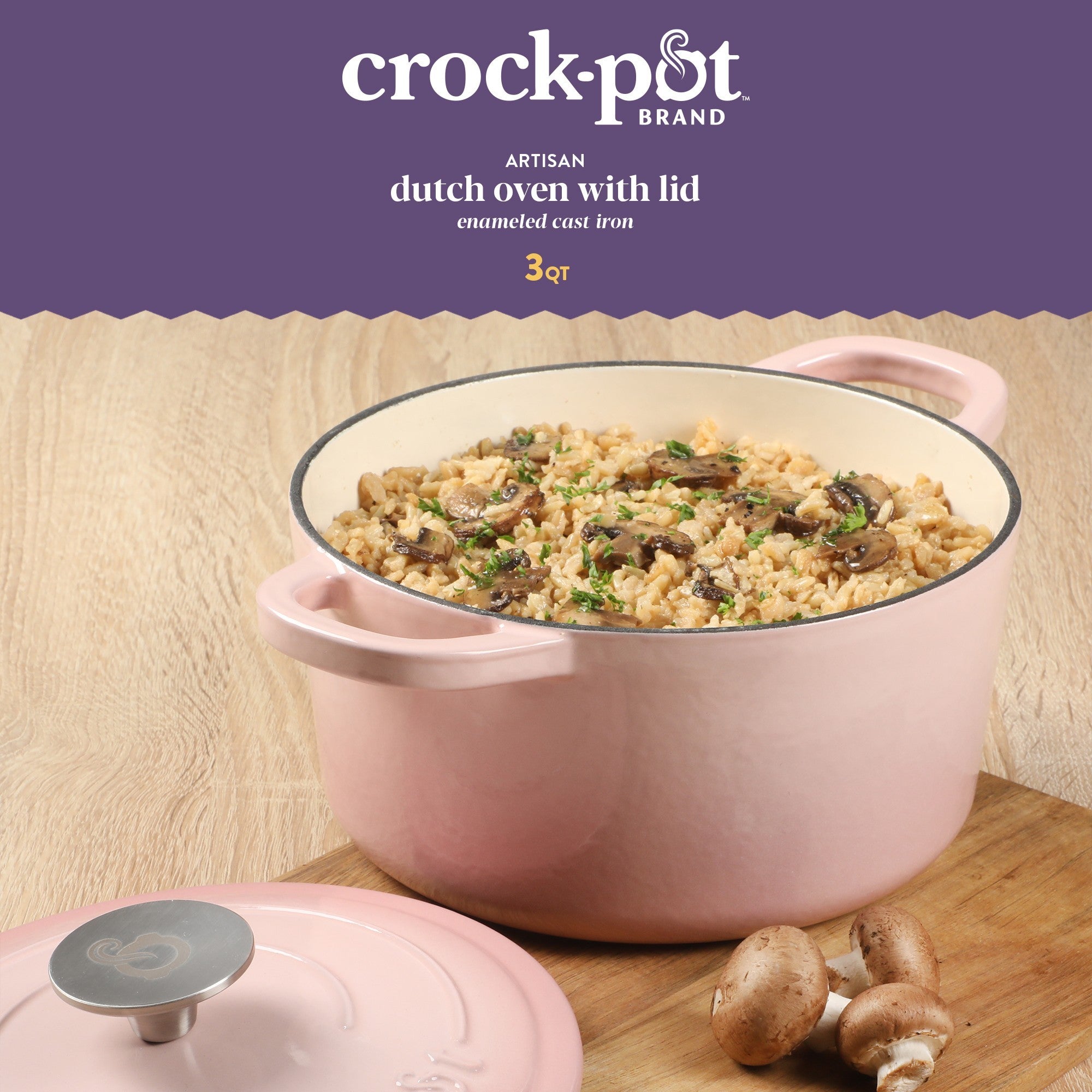 Crock Pot Artisan 3-Quart Dutch Oven - Image 3