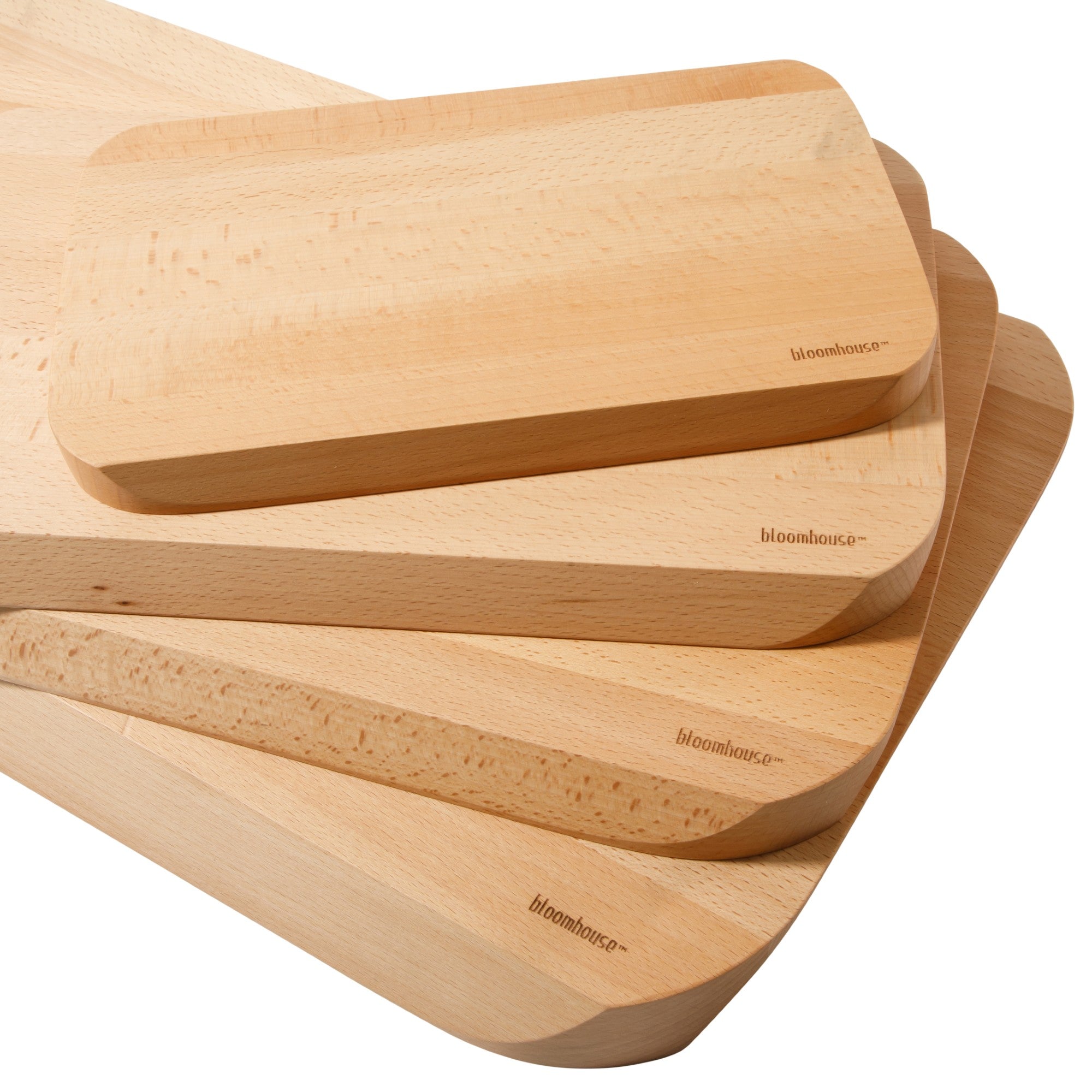 Bloomhouse Made in Lake Como, Italy Oil Coated Italian Beech Wood Cutting Board - Image 8