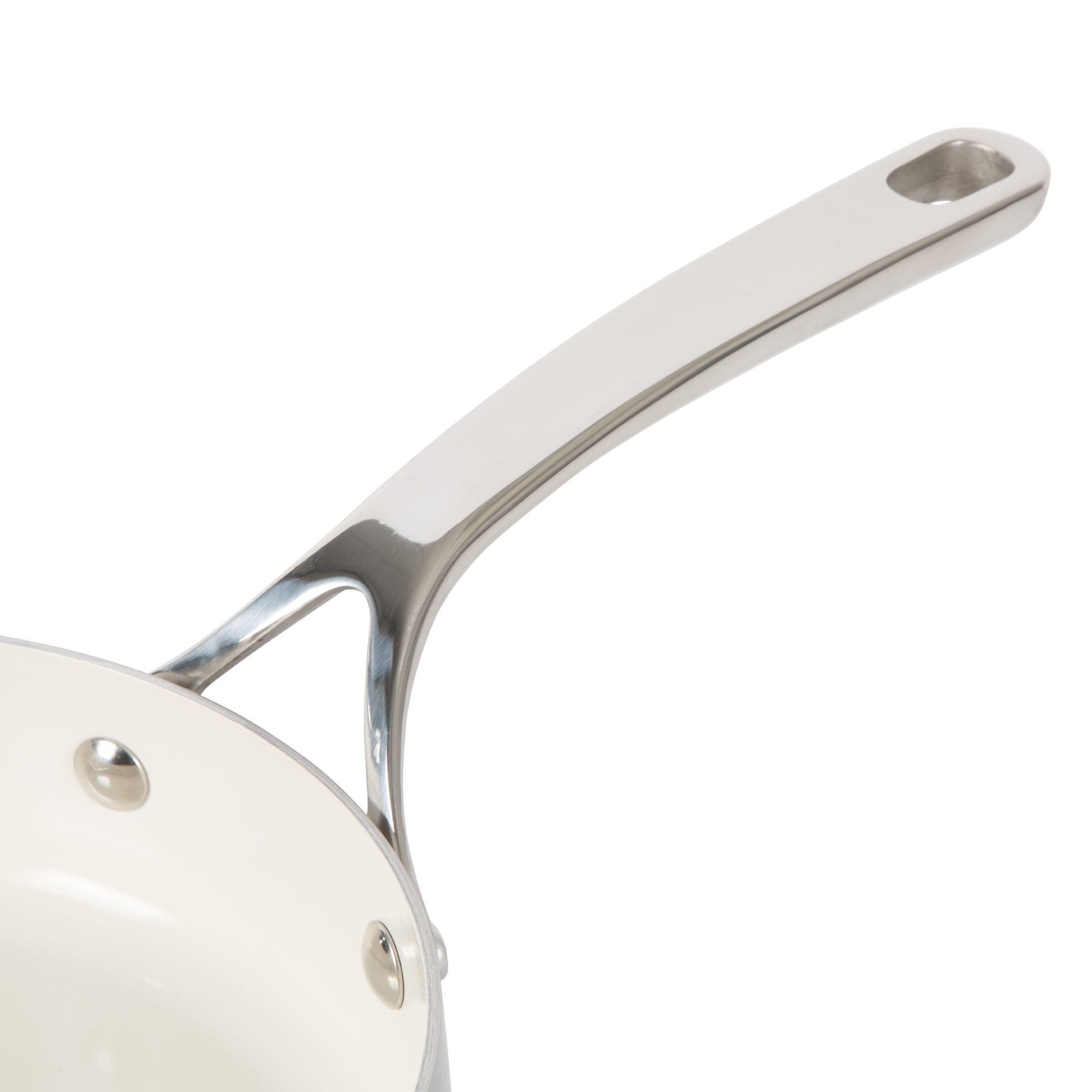 Bloomhouse 8 Inch Triply Stainless Steel Fry Pan w/ Non-Stick Non-Toxic Pro Ceramic Interior Frying Pan - Image 7