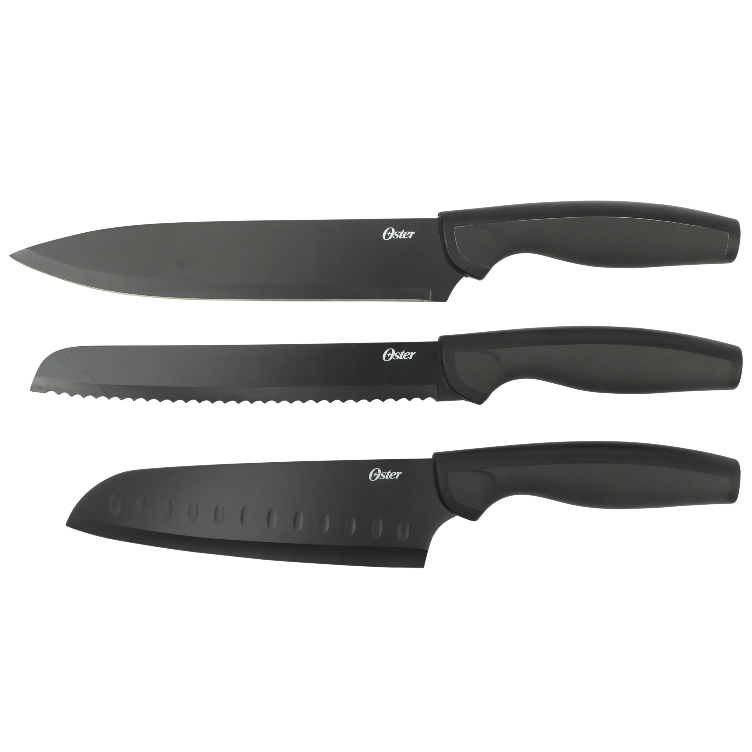 Oster Slicecraft 14 Piece High Carbon Stainless Steel Knife Block Cutlery Set - Image 5