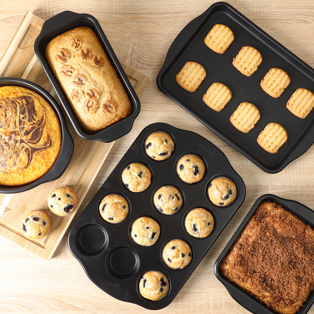 Oster Teston 5 Piece Carbon Steel Baking Pans Bakeware Set W/ Premium PFA Free Nonstick - Image 5