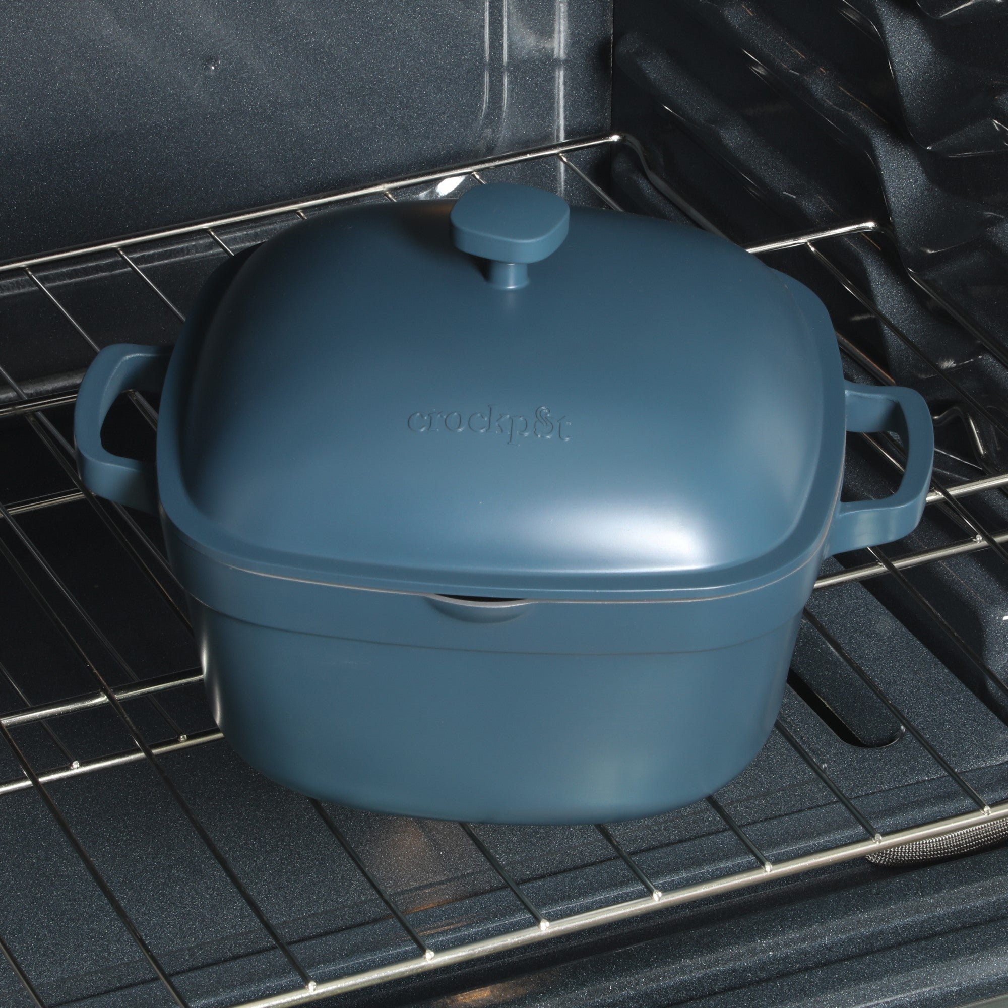 Crock-Pot Northvale Cast Aluminum Lightweight Durable 5.2 Quart Heavy Duty Dutch Oven Pot With Lid, Oven Safe, Dual Handles - Image 12