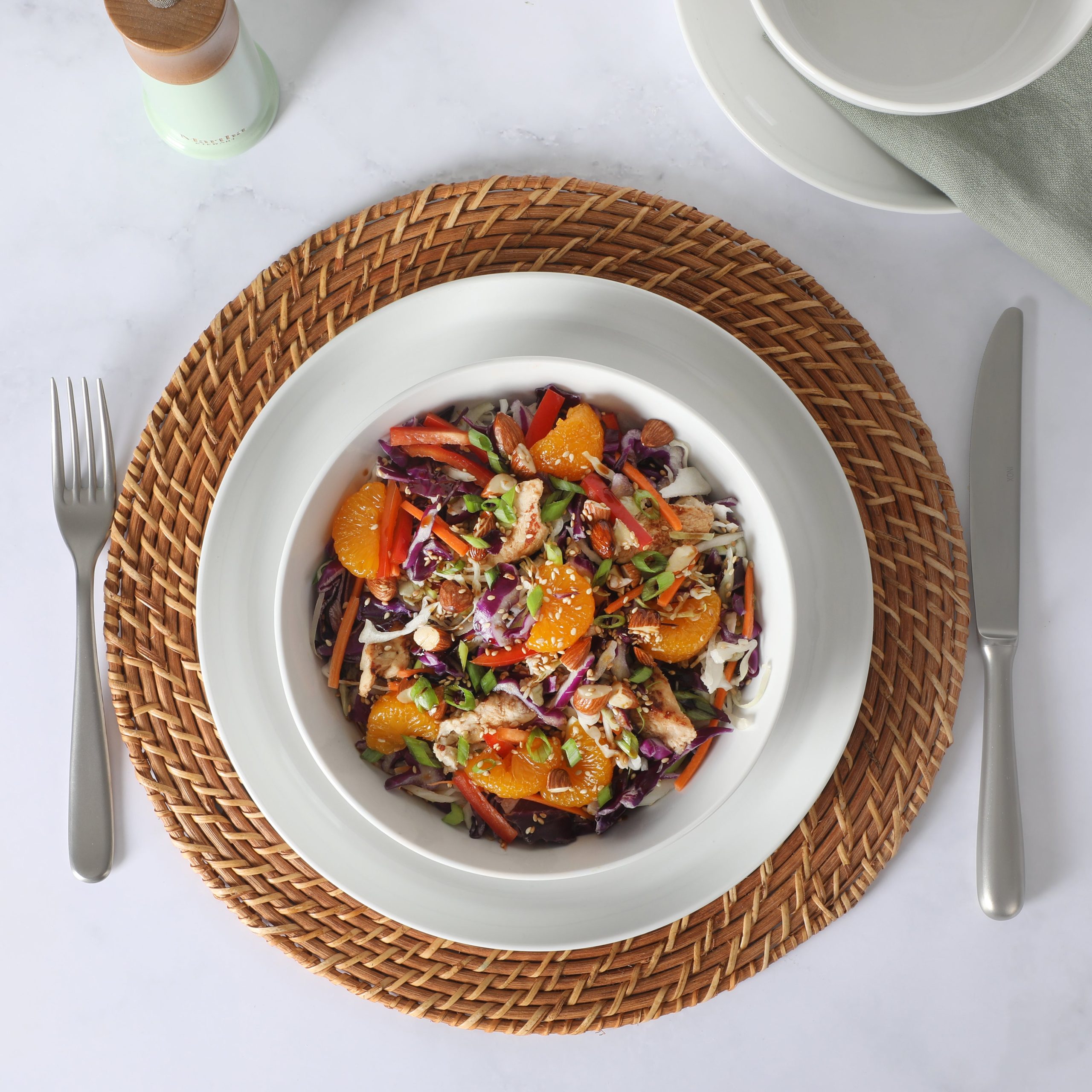 Martha Stewart Selma Chip & Scratch Resistant Dinnerware Set, Plates and Bowls Dishes Set - Image 13