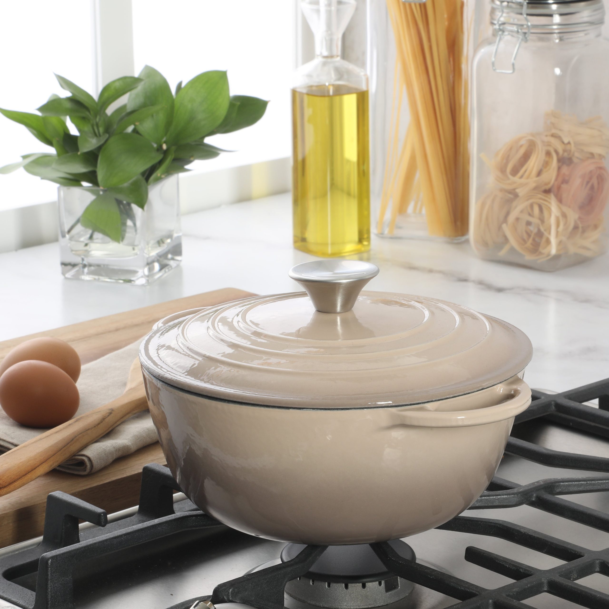 Gibson Home Addlestone 2.65 Quart Enamel Cast Iron Dutch Oven - Image 10