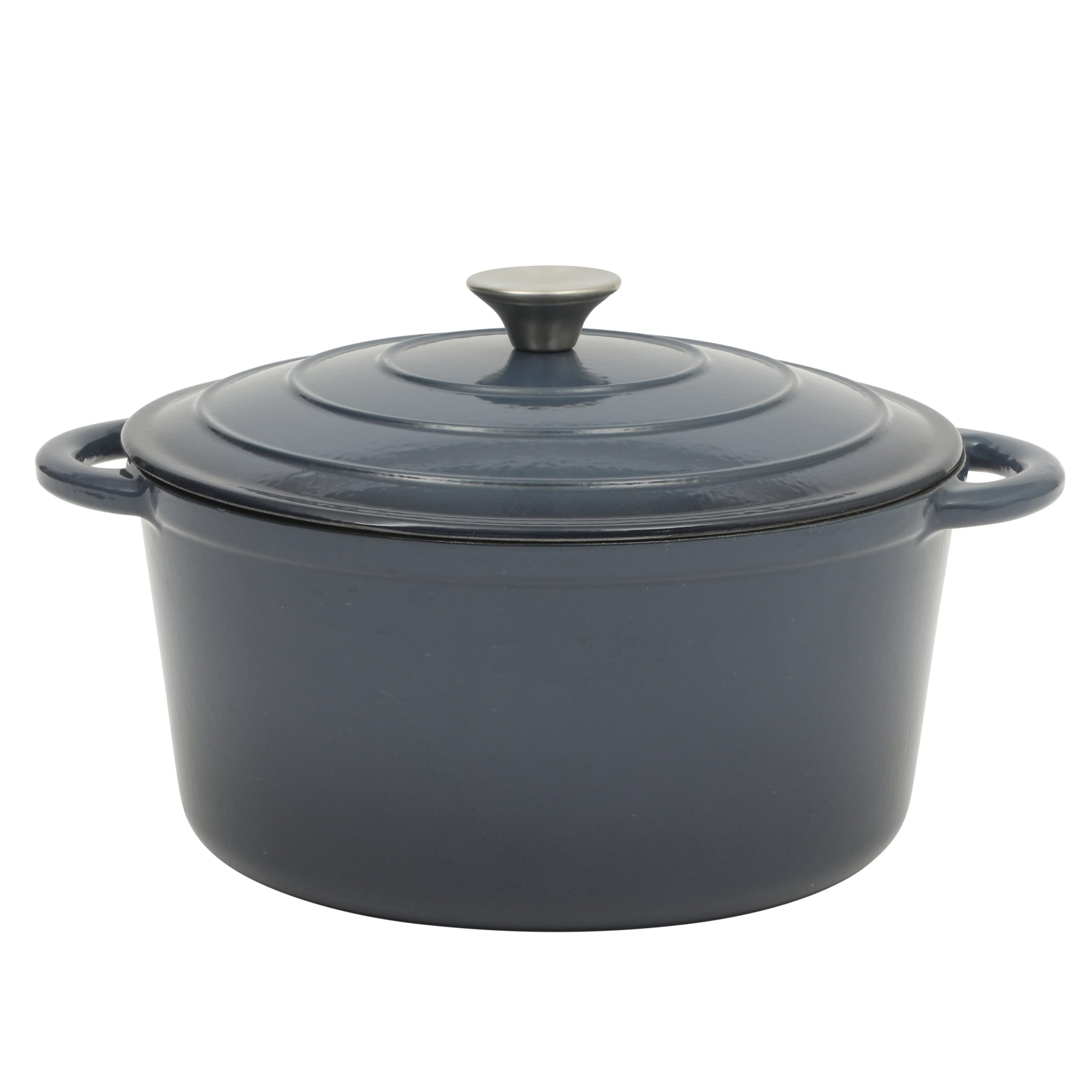 Gibson Home Addlestone 7 Quart Enameled Cast Iron Dutch Oven - Image 5