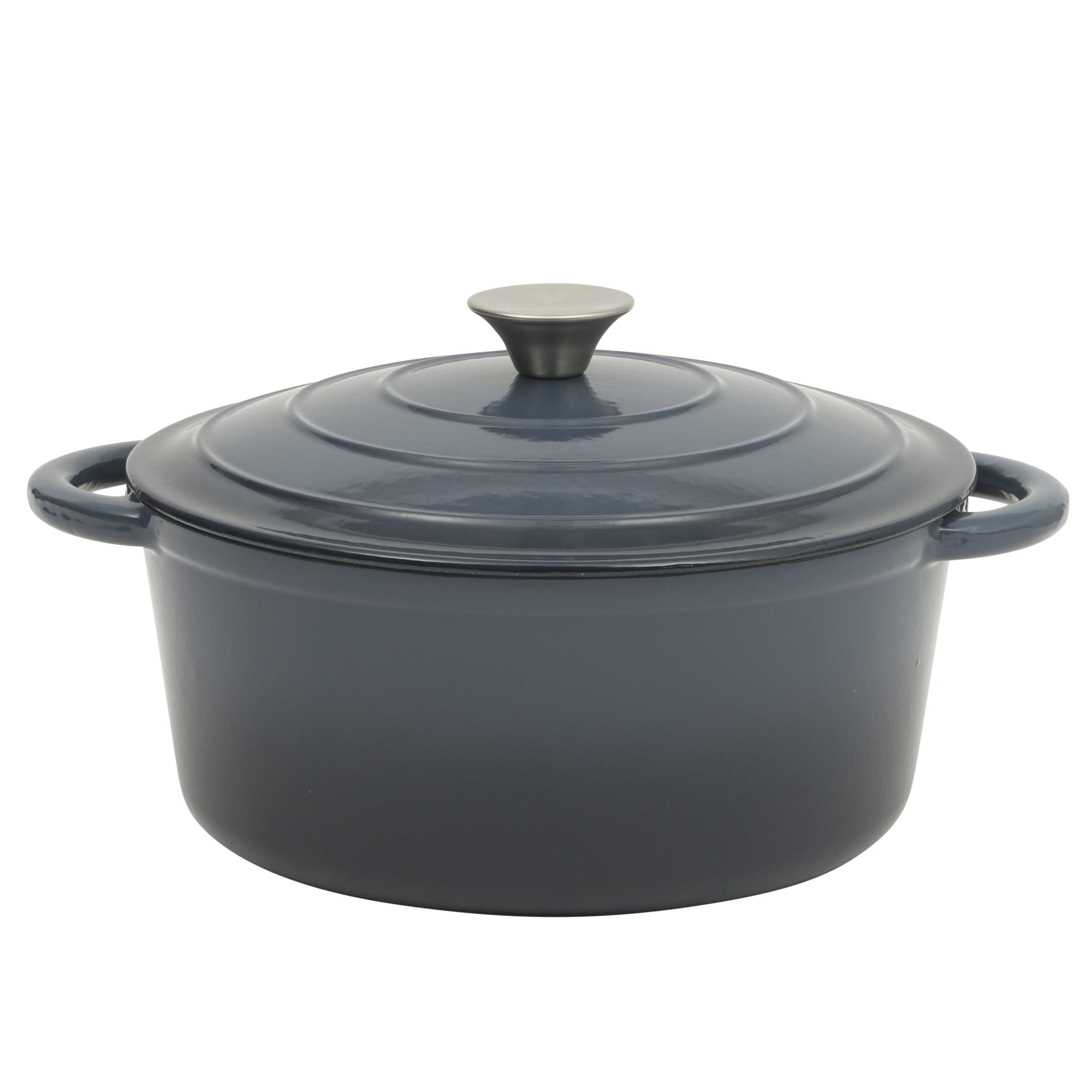 Gibson Home Addlestone 5 Quart Enameled Cast Iron Dutch Oven - Image 6