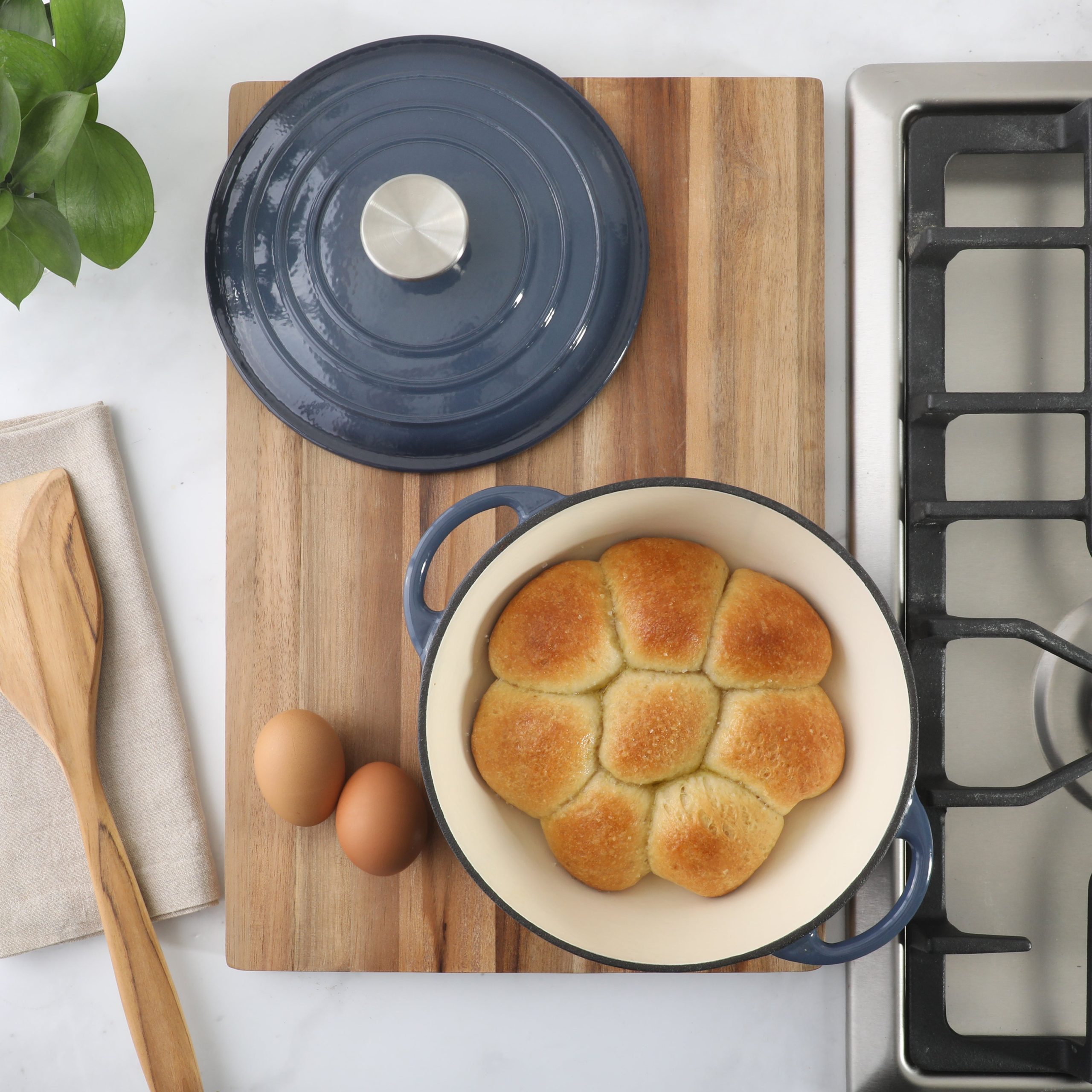 Gibson Home Addlestone 2.65 Quart Enamel Cast Iron Dutch Oven - Image 14