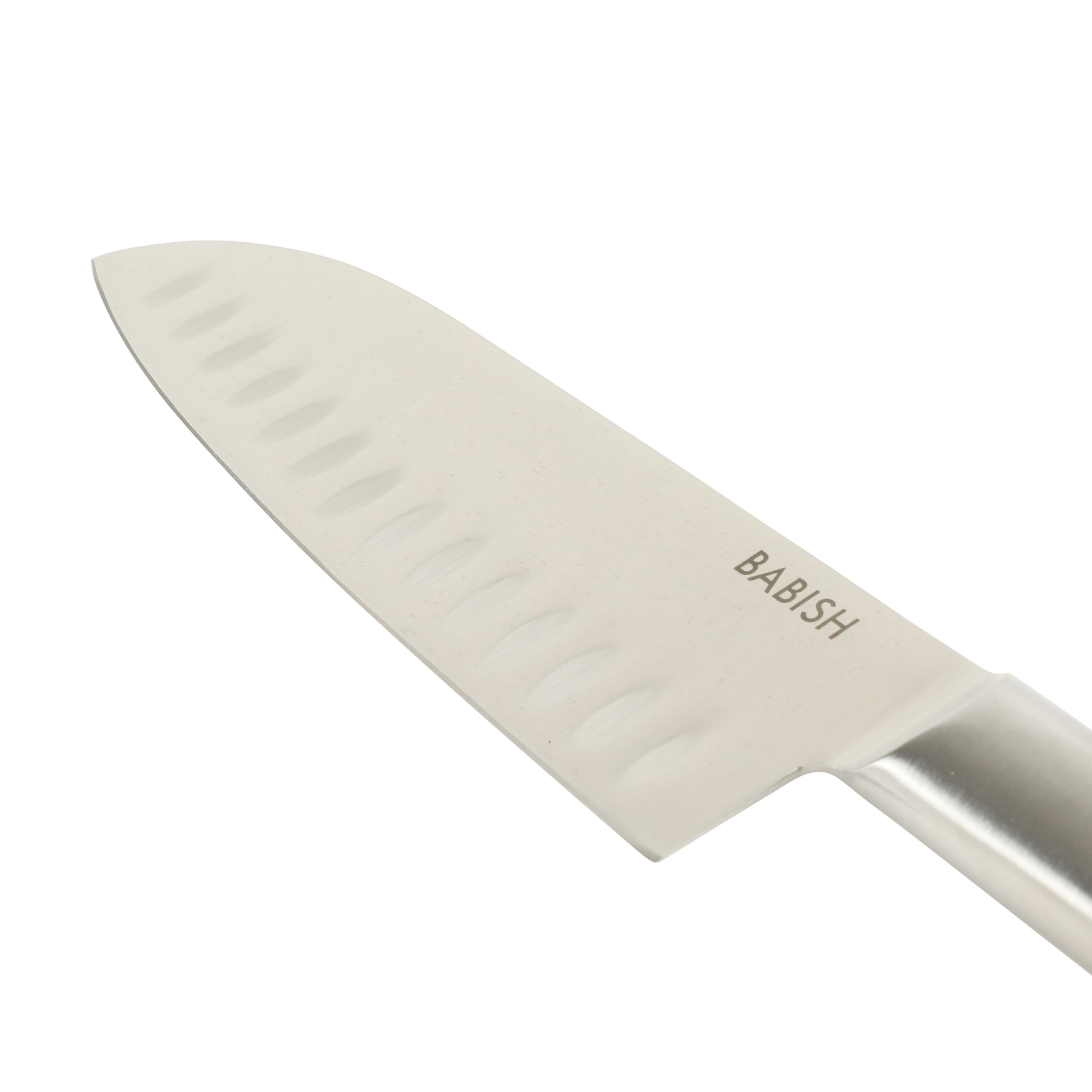 Babish 6.5-Inch Santoku Knife – High-Carbon 1.4116 German Steel Kitchen Knife, Full-Tang Razor Sharp Blade for Chopping, Slicing, Dicing & Precision Prep - Image 6