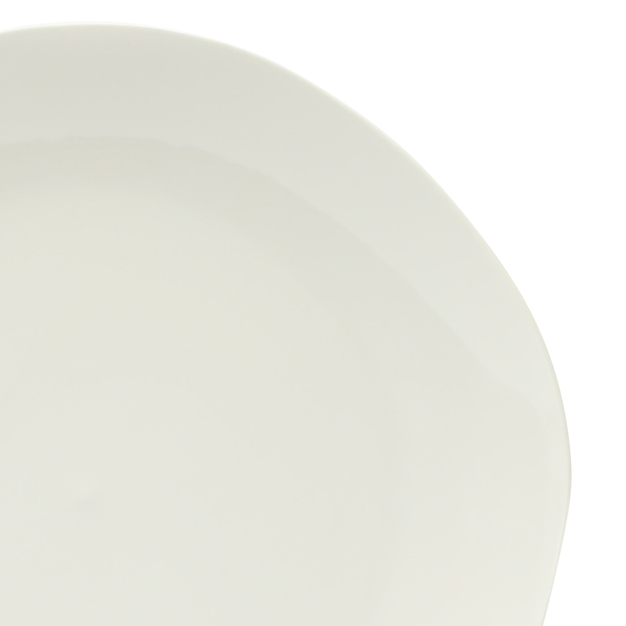 Gibson Home Lindendale 16 Piece Porcelain Ceramic Plates and Bowls Dishes Scratch and Chip Resistant Service for 4 Dinnerware Set - White - Image 4