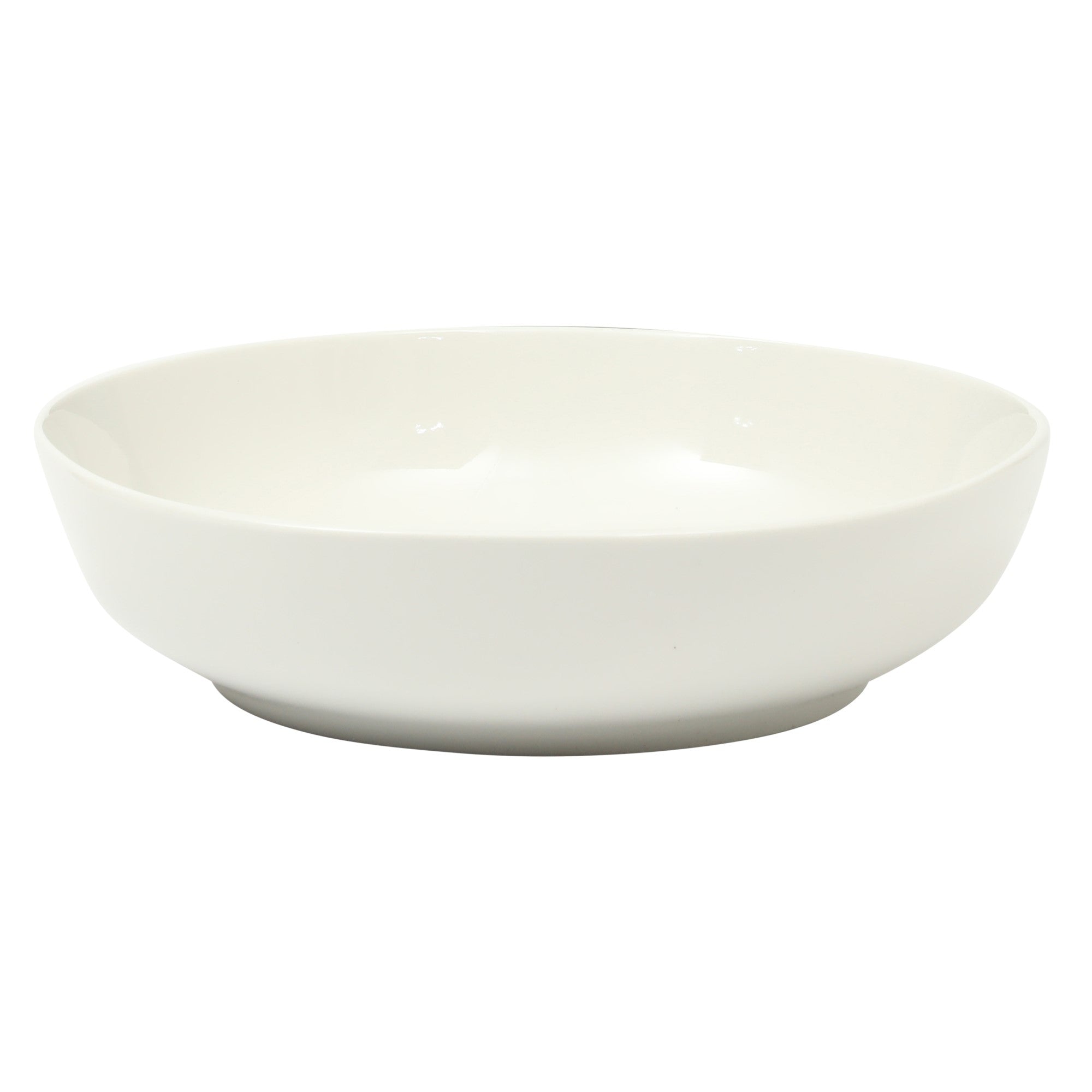 Gibson Home Lindendale 16 Piece Porcelain Ceramic Plates and Bowls Dishes Scratch and Chip Resistant Service for 4 Dinnerware Set - White - Image 7