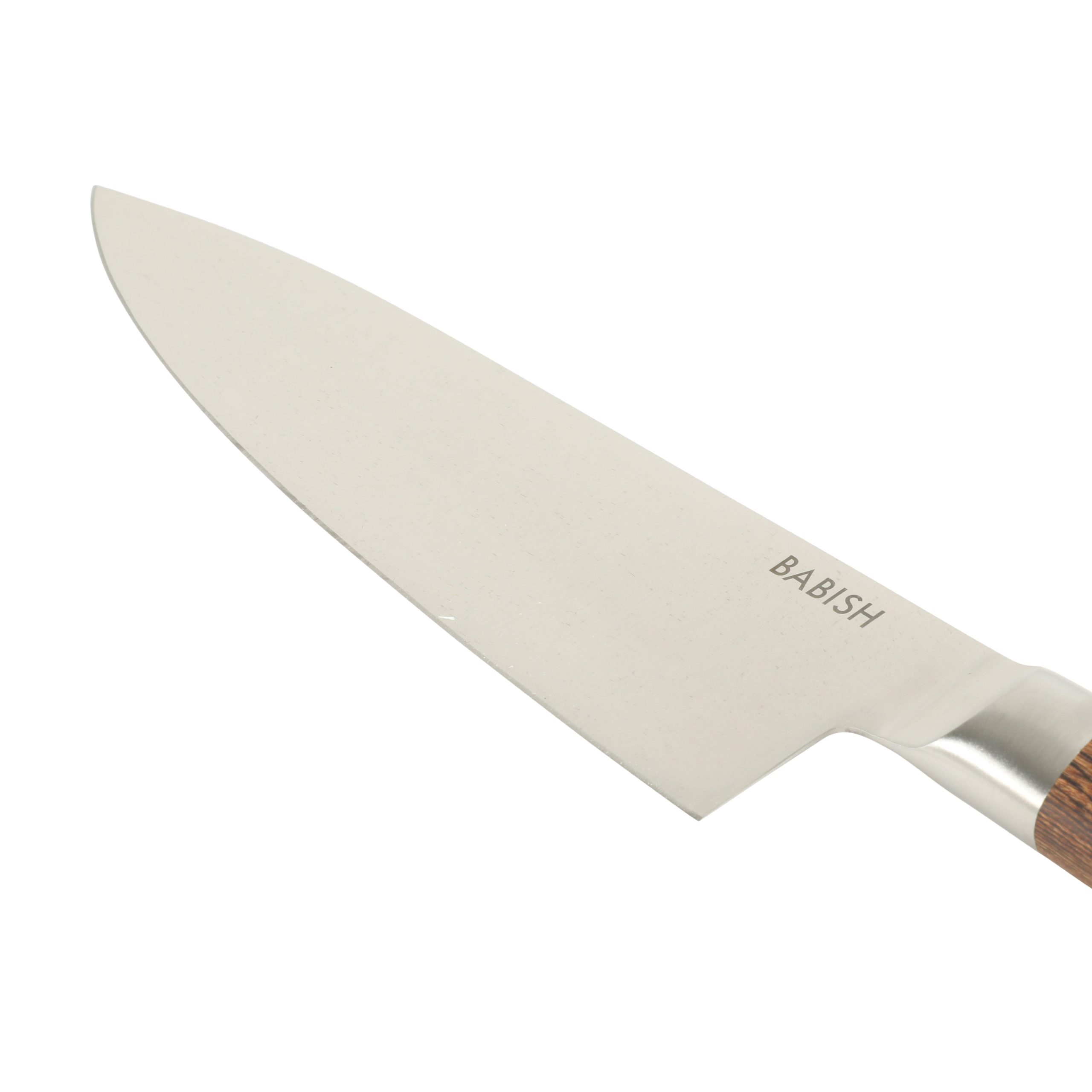 Babish 8-Inch Chef Knife – High-Carbon 1.4116 German Steel Kitchen Knife with Pakka Wood Handle, Full-Tang Razor Sharp Chef’s Blade for Chopping, Slicing, Dicing & Everyday Prep - Image 13