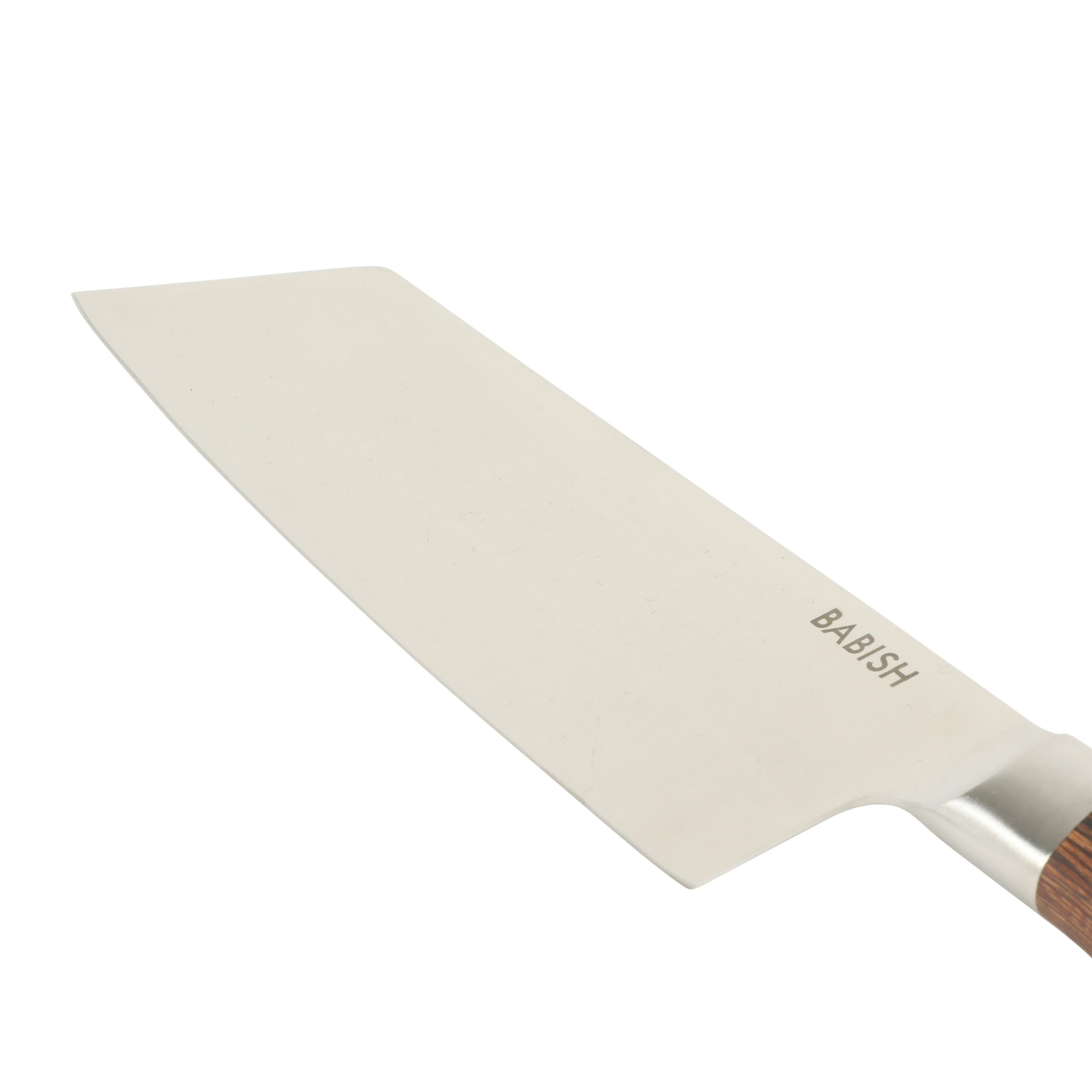 Babish 7.5-Inch Clef Knife – High-Carbon 1.4116 German Steel Kitchen Knife with Pakka Wood Handle, Chef & Cleaver Hybrid for Chopping, Slicing & Prep, Full-Tang, Razor Sharp, Ergonomic Design - Image 13