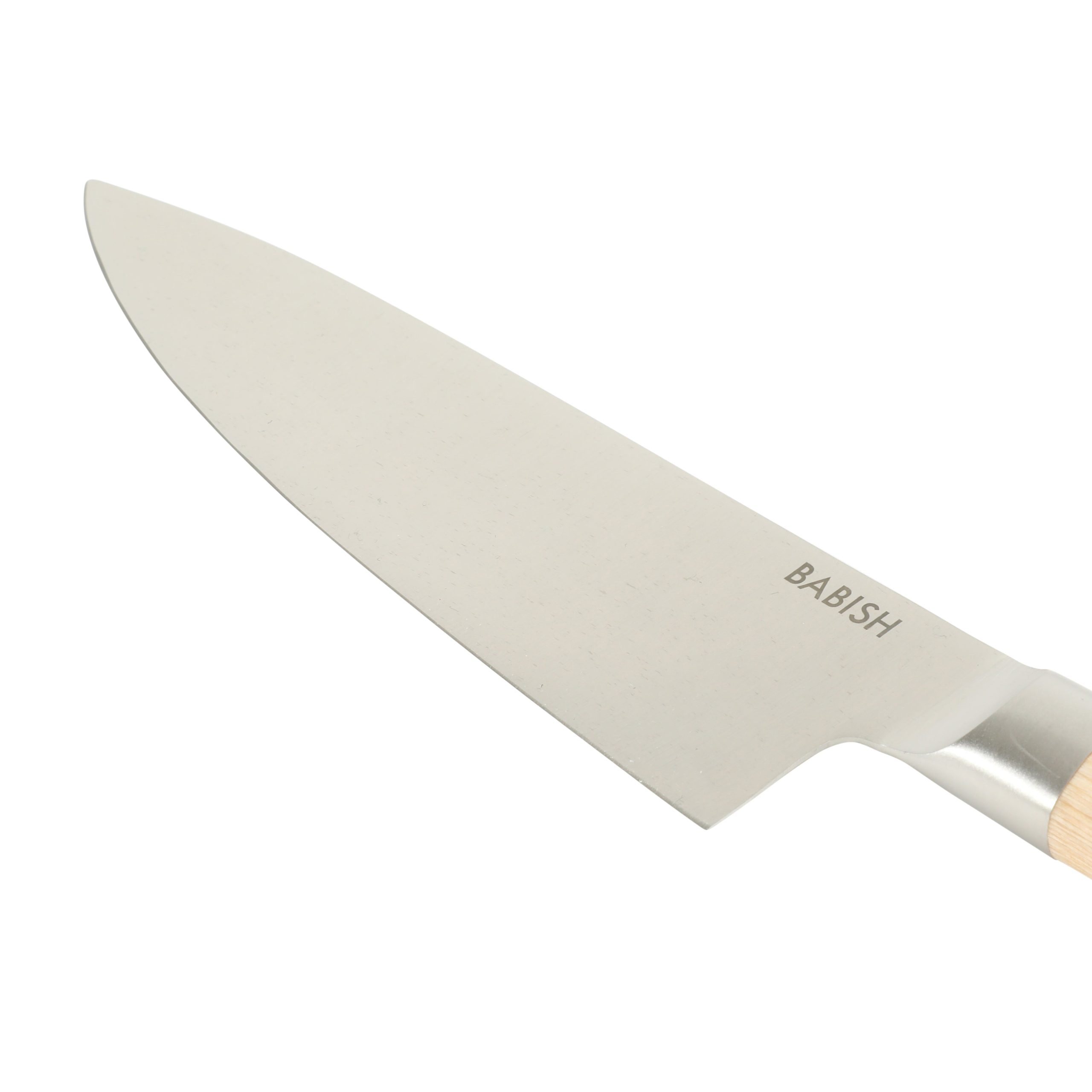 Babish 8-Inch Chef Knife – High-Carbon 1.4116 German Steel Kitchen Knife with Pakka Wood Handle, Full-Tang Razor Sharp Chef’s Blade for Chopping, Slicing, Dicing & Everyday Prep - Image 6