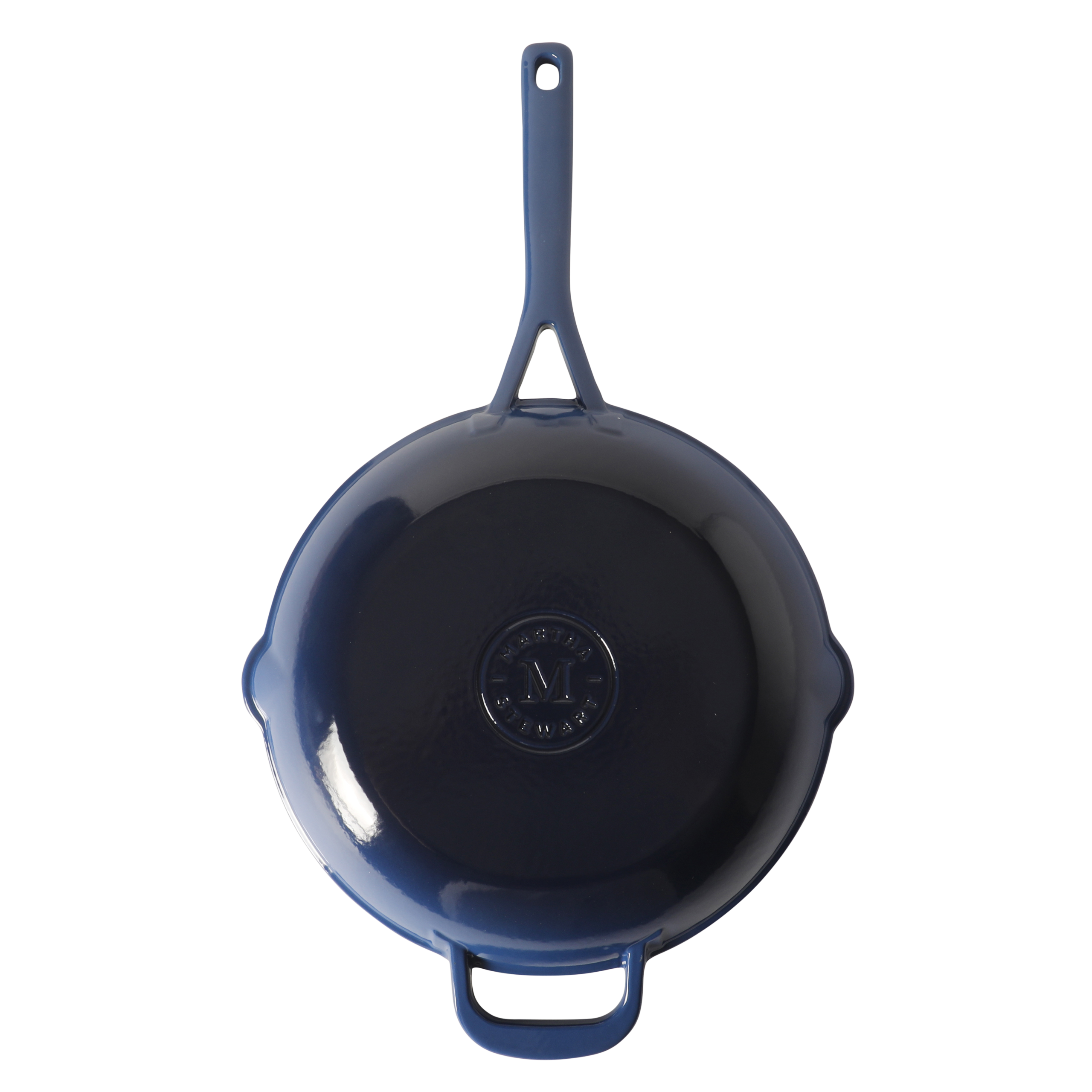 Martha Stewart Gatwick 12” Enameled Cast Iron Skillet, PFAS-Free, Rust Resistant, Oven Safe - Image 4