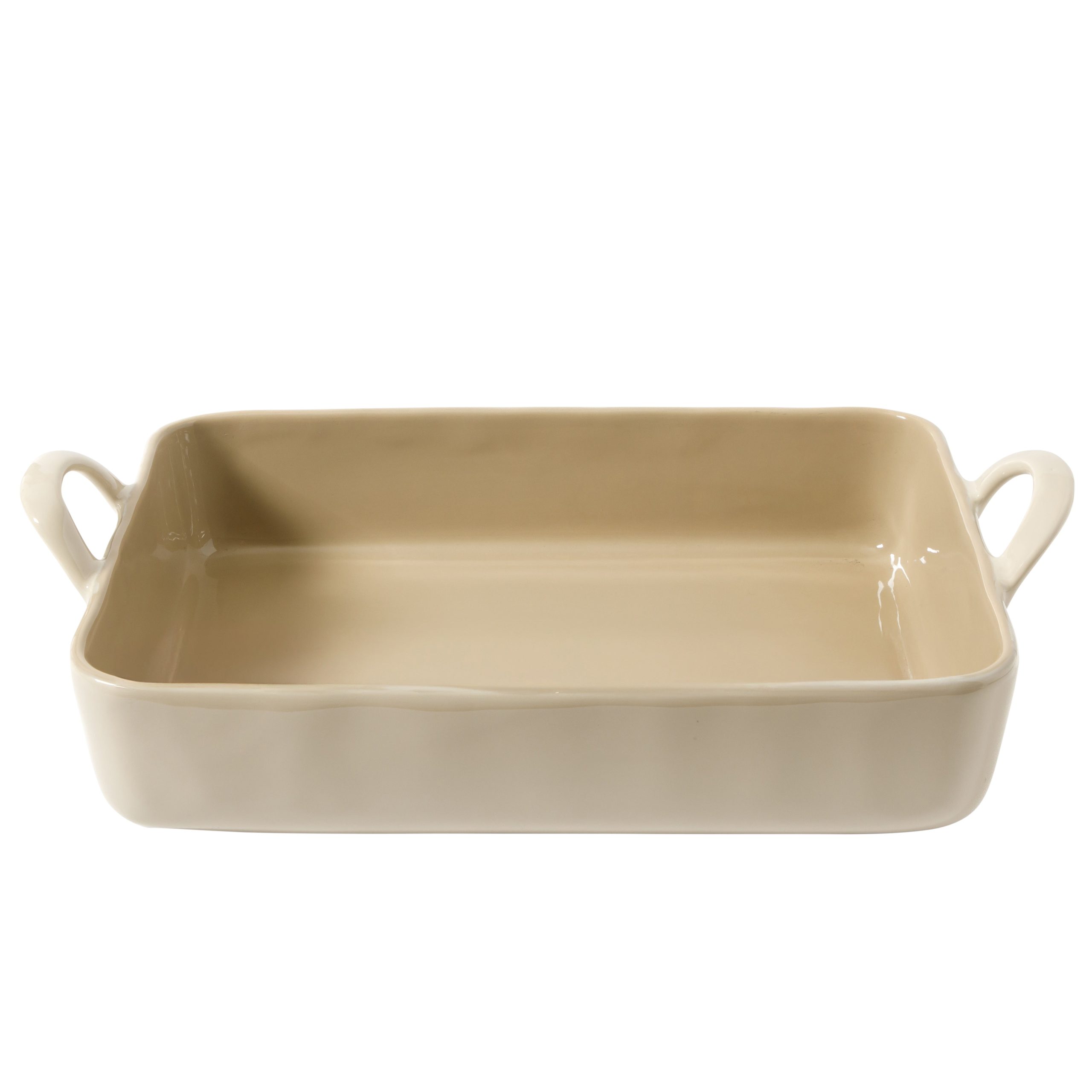 Bloomhouse 3-Piece 4.8-Quart 9 X 13 Ceramic Bakeware Set with Olive Wood Tools – Linen/Taupe Baking Dish with Handles, Oven Safe, Durable Stoneware for Casseroles, Roasting & Serving - Image 5