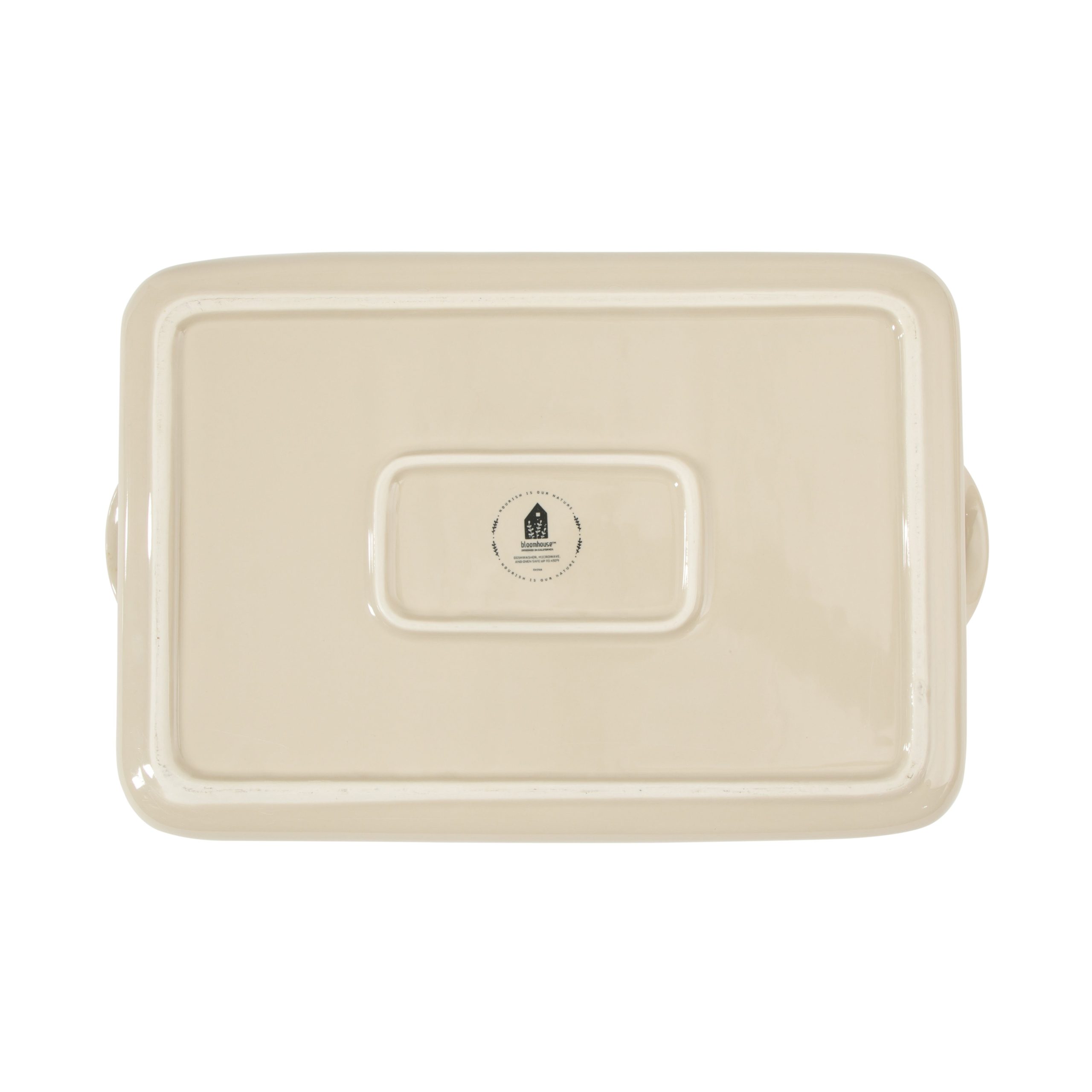 Bloomhouse 3-Piece 4.8-Quart 9 X 13 Ceramic Bakeware Set with Olive Wood Tools – Linen/Taupe Baking Dish with Handles, Oven Safe, Durable Stoneware for Casseroles, Roasting & Serving - Image 6