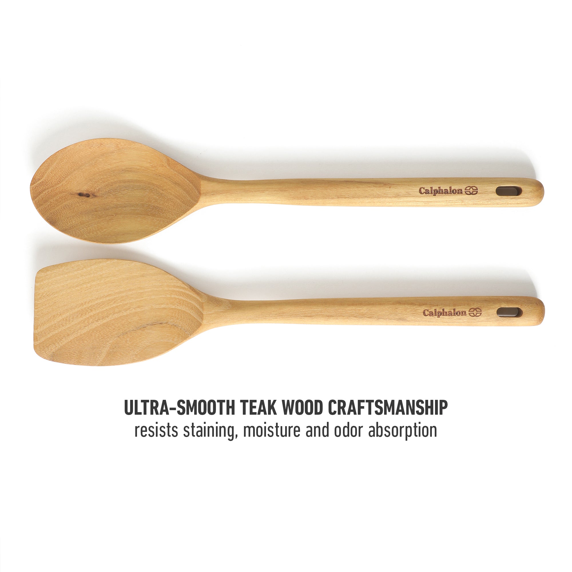 Calphalon Prime 7 Piece Sillicone and Teak Wood Kitchen Tool & Gadget Set - Image 5