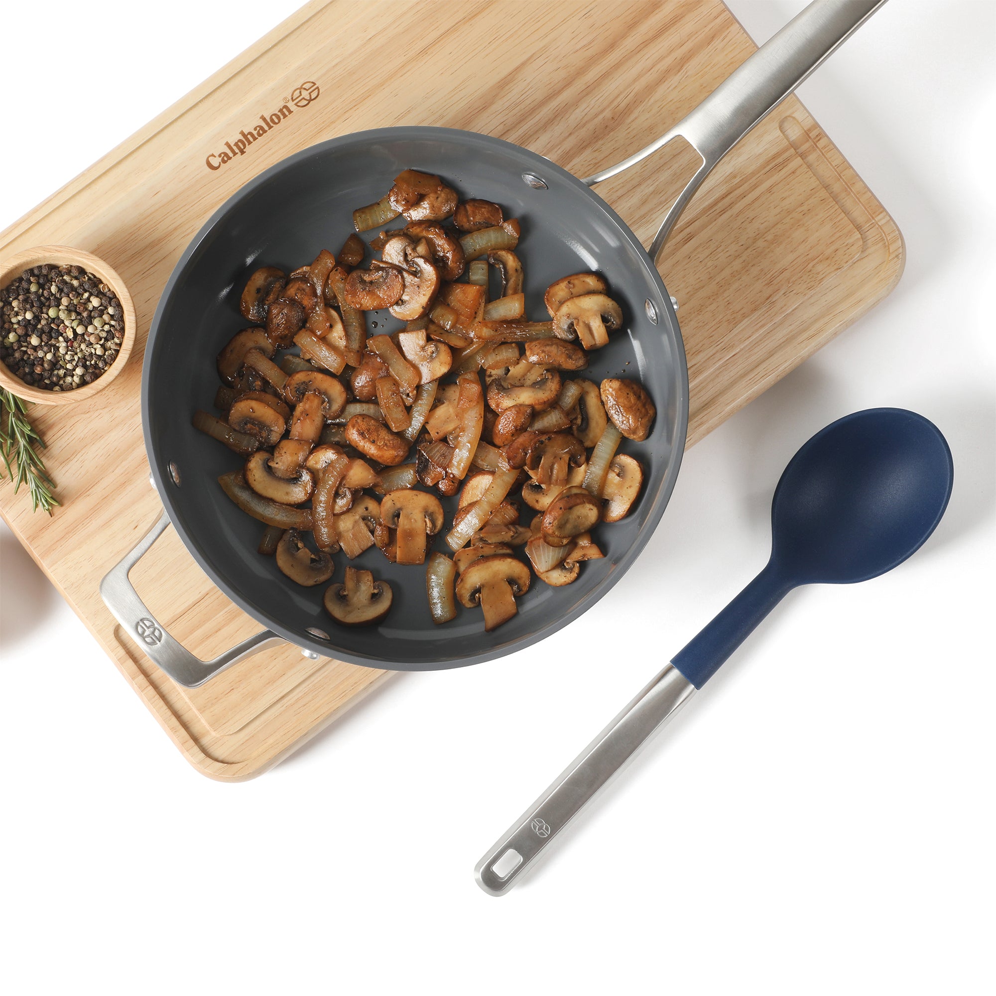 Calphalon Prime 7 Piece Sillicone and Teak Wood Kitchen Tool & Gadget Set - Image 9