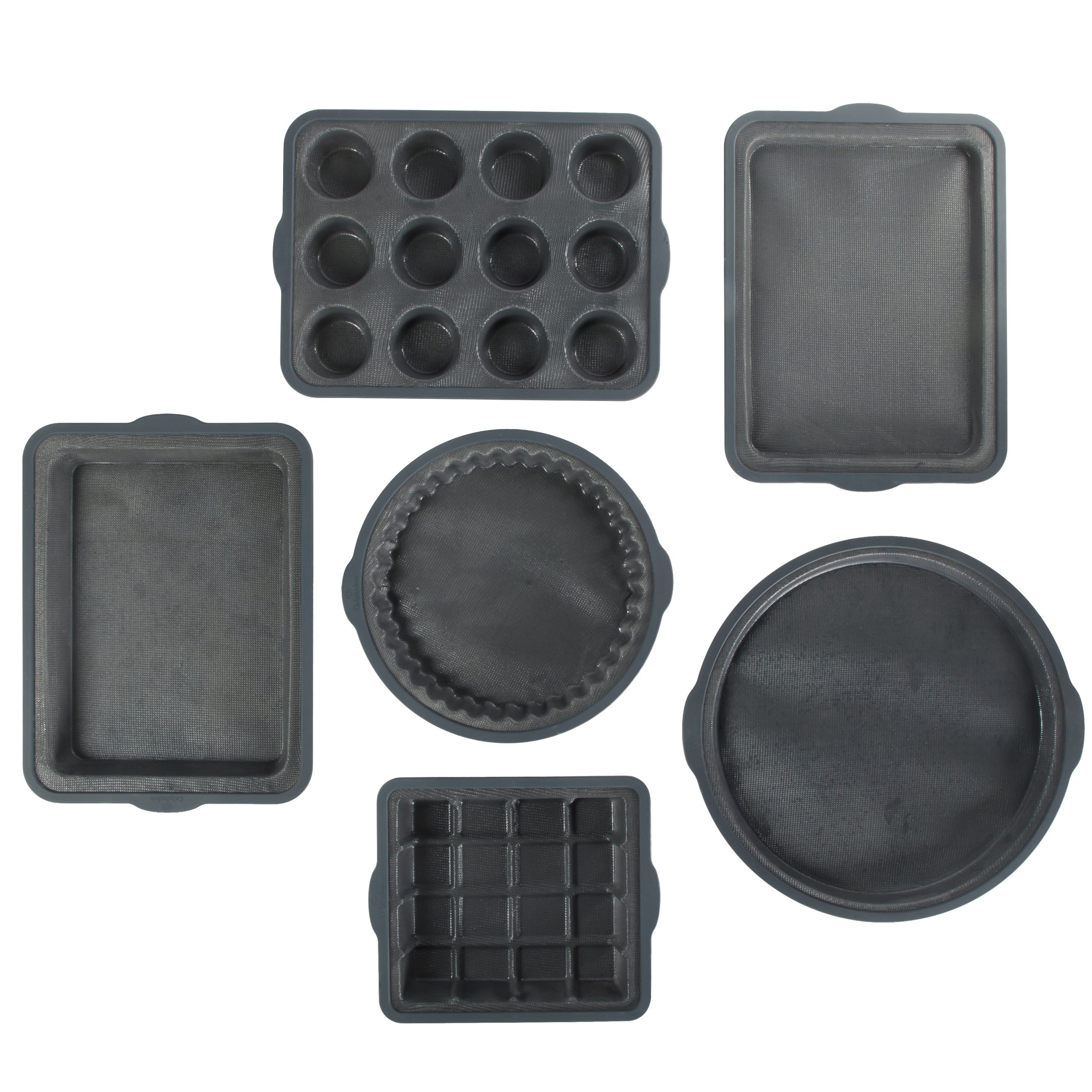 Calphalon Omni Exclusive Technology Fiber Glass Silicone Gel 6 Piece Ultra Air Flow Bakeware Set - Image 8