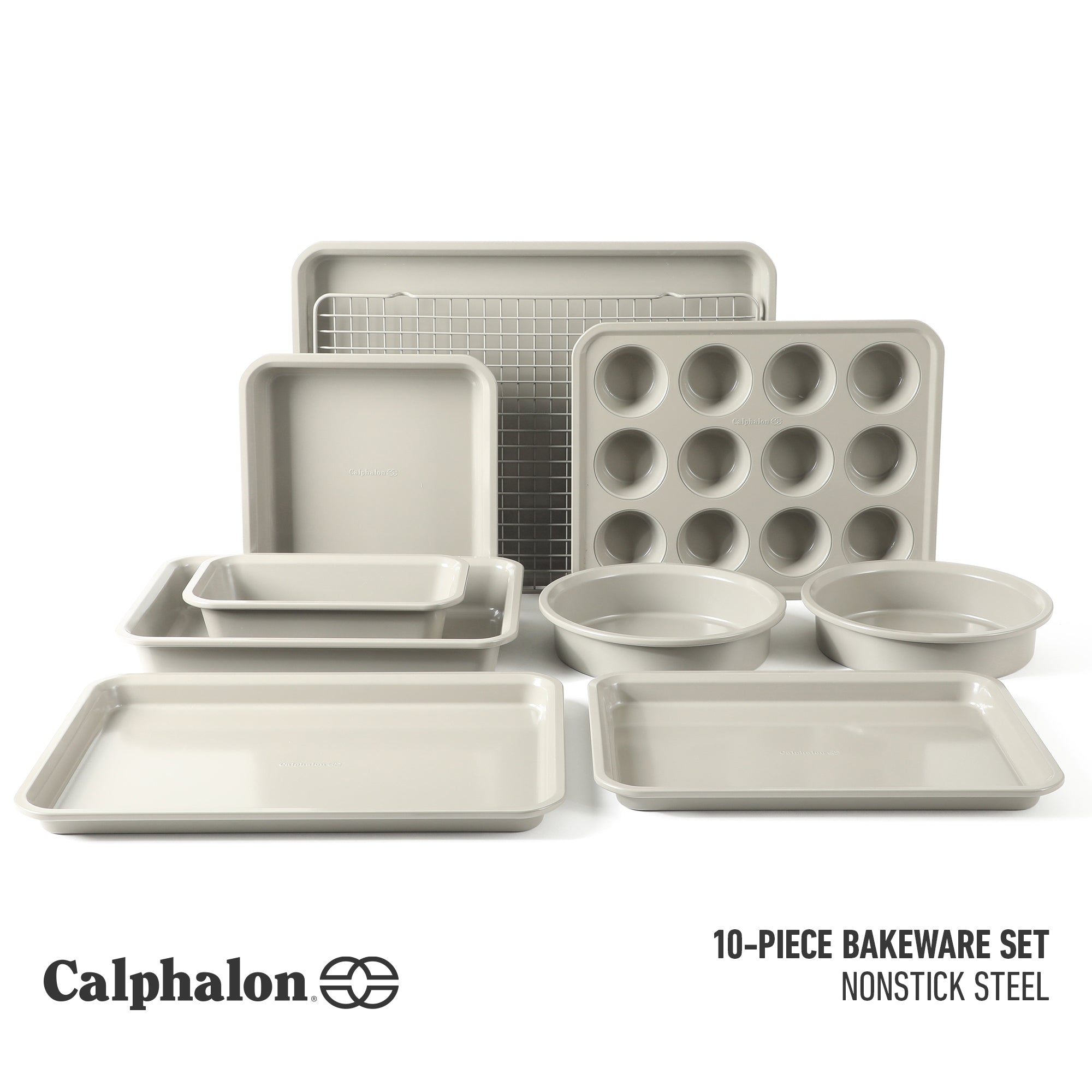 Calphalon Legacy 10 Piece PFA Free Nonstick Bakeware Set - Image 3