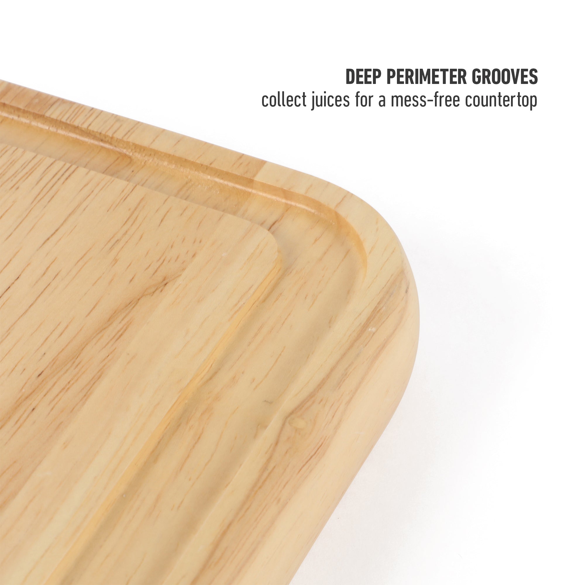 Calphalon Edge Guard Rubberwood Cutting Board - Image 7