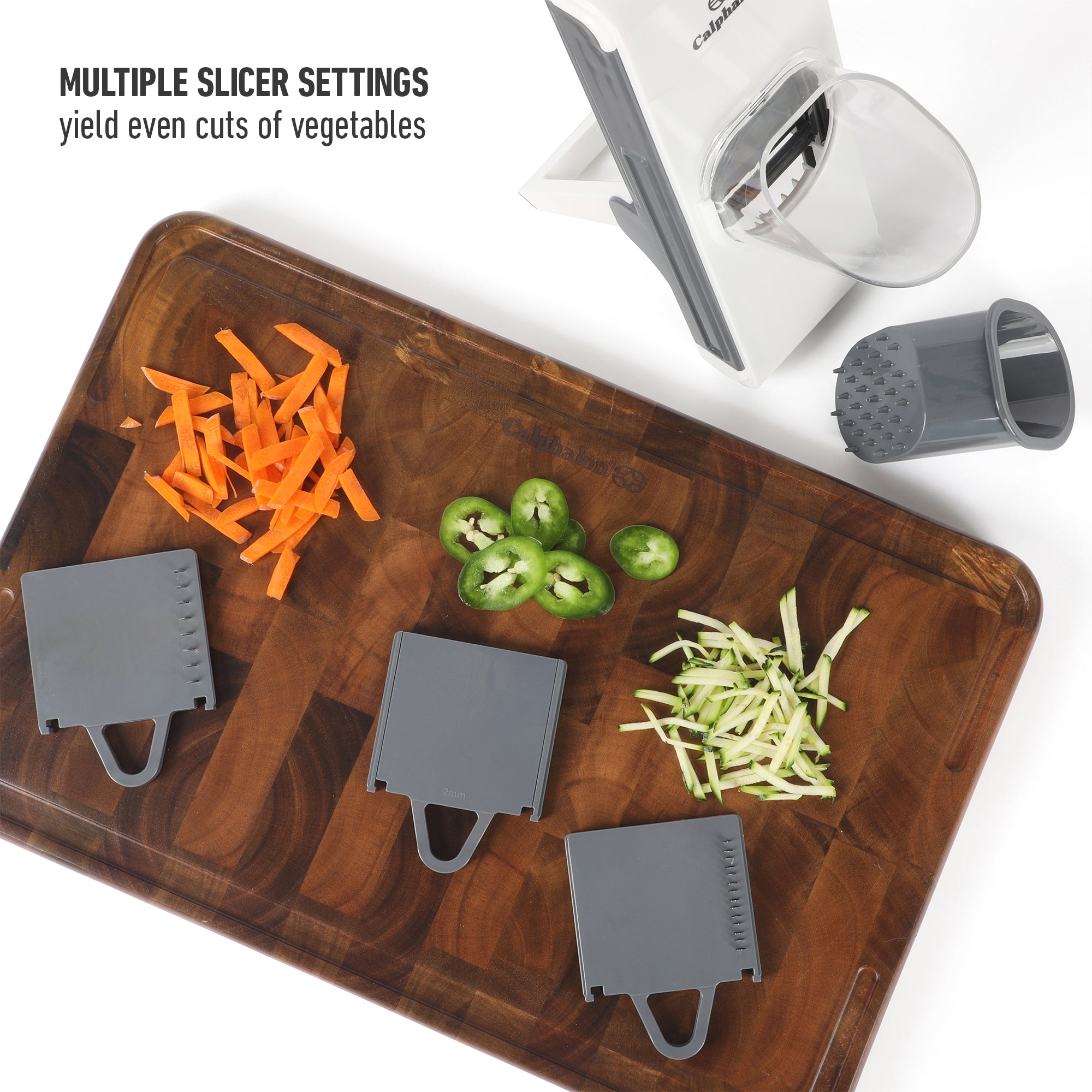 Calphalon Aero Mandoline Slicer, Manual Vegetable Chopper - Image 6