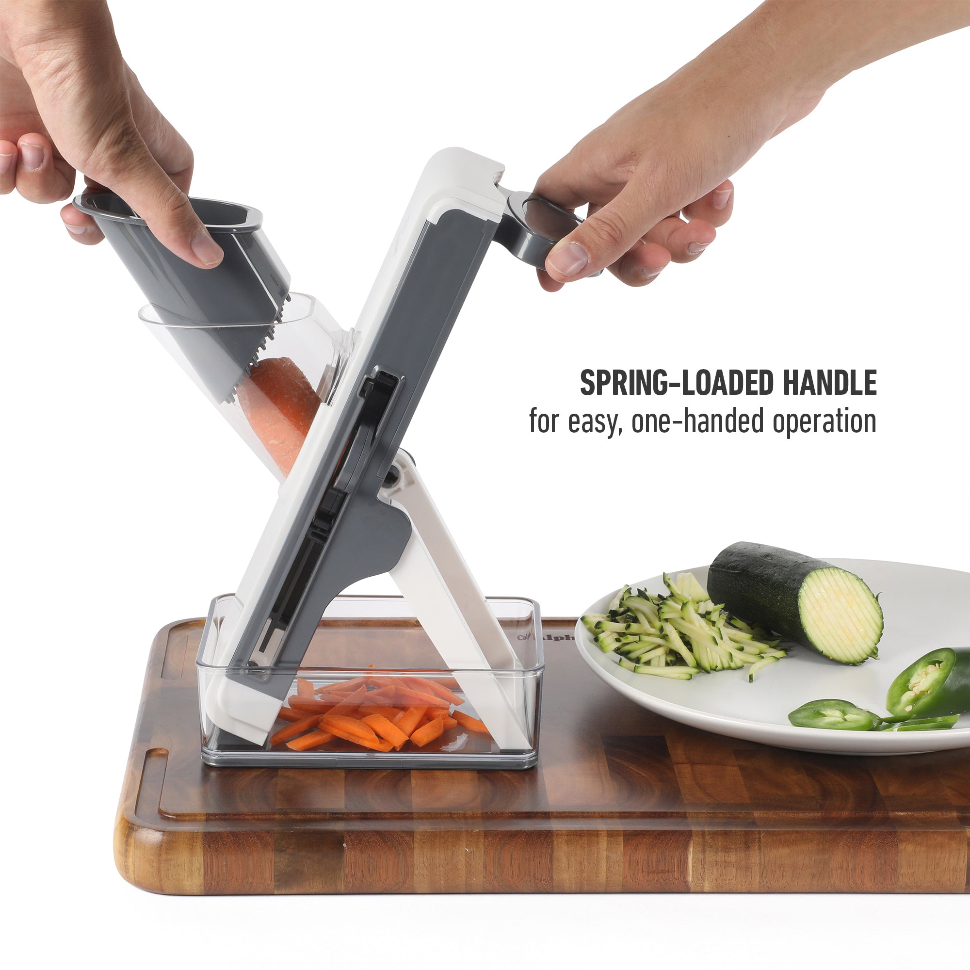Calphalon Aero Mandoline Slicer, Manual Vegetable Chopper - Image 7