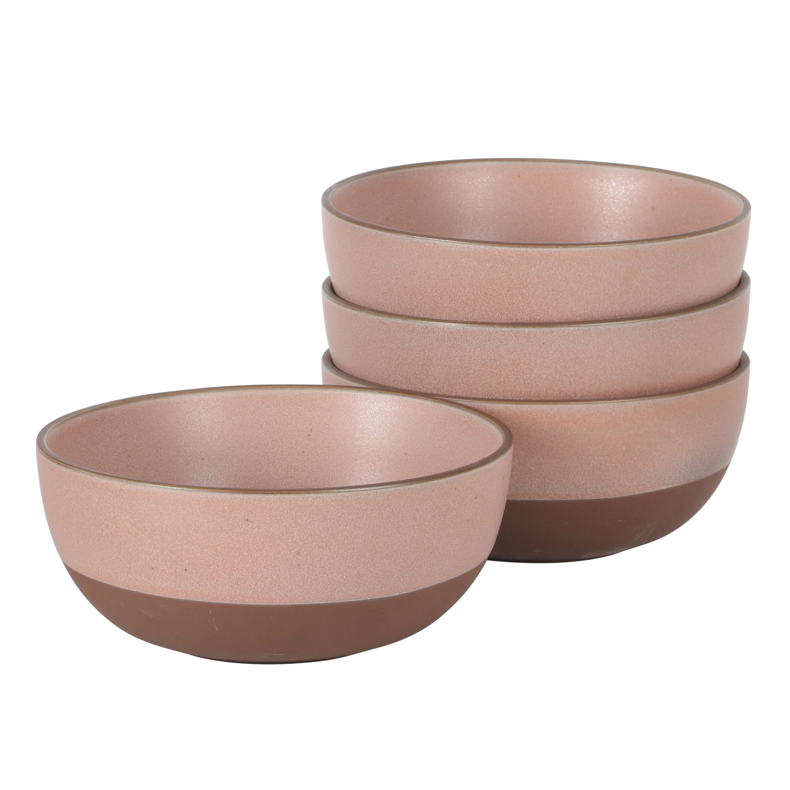 Gibson Elite William Crest 4 Piece Cereal Bowl Set, 6.25” Round Stoneware Bowls, Reactive Glaze Finish, Soup, Dessert & Snack Bowls, Microwave & Dishwasher Safe - Image 13