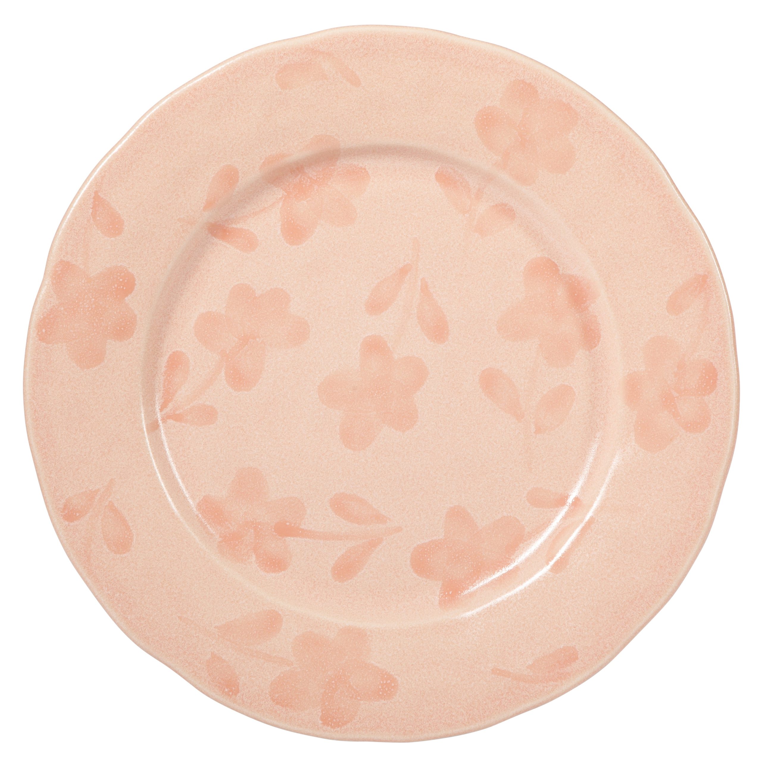 Bloomhouse - 2 Time Oprah's Favorite Things - Made in Portugal Hand Painted 10.8 Inch Dinner Plates Set of 4 - Porto Petals Floral Dish Set - Image 4