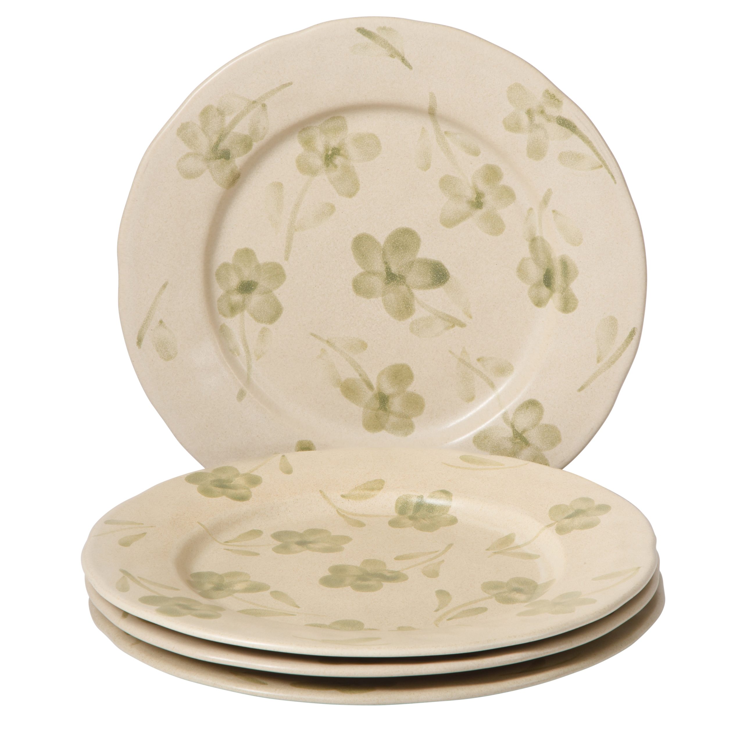 Bloomhouse - 2 Time Oprah's Favorite Things - Made in Portugal Hand Painted 10.8 Inch Dinner Plates Set of 4 - Porto Petals Floral Dish Set - Image 13